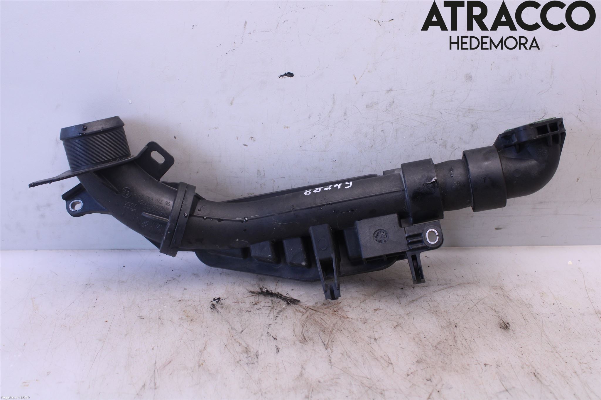 Peugeot 3008 17-24 Laddluft-Intercoolerrör