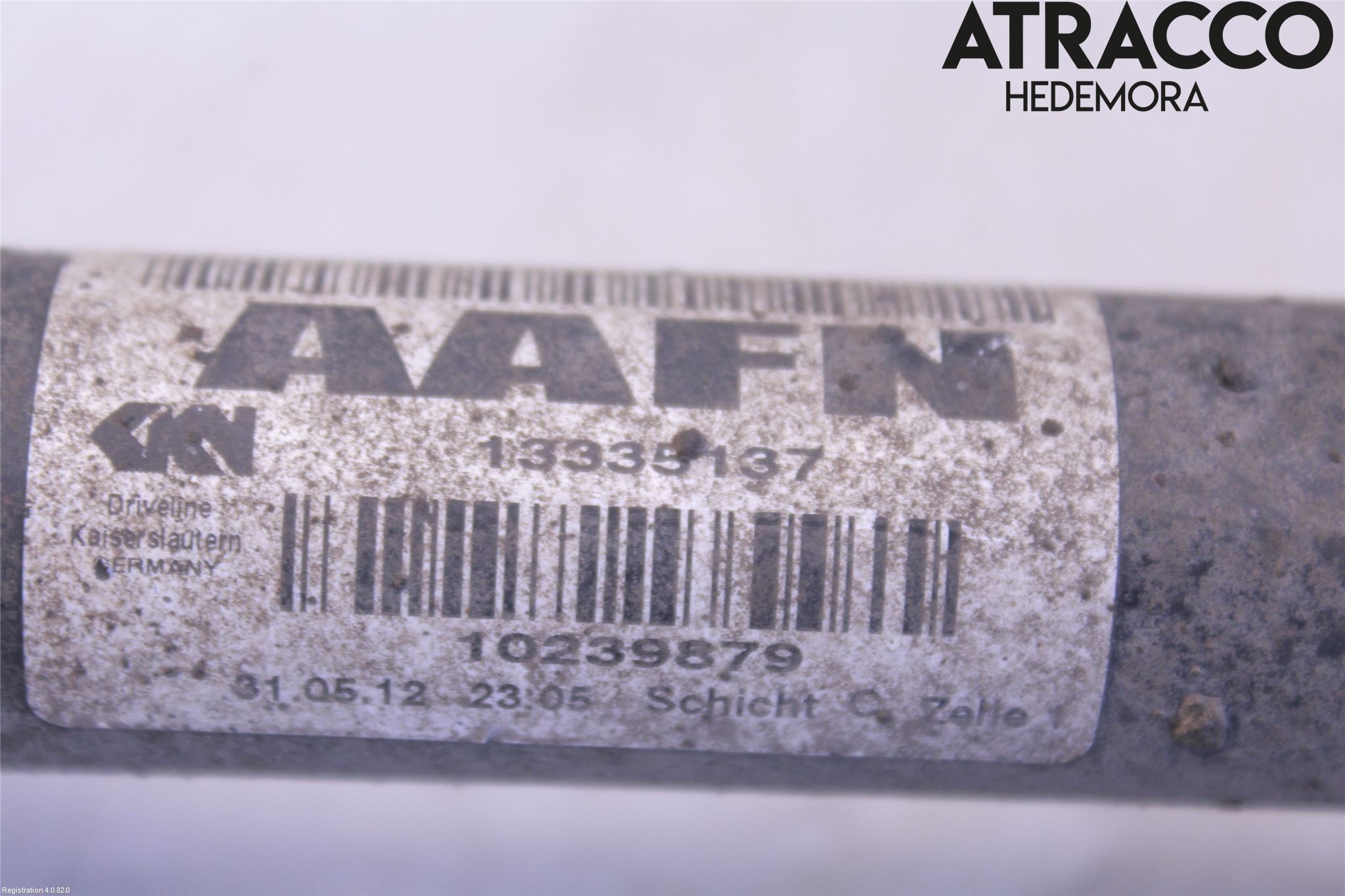 Opel ASTRA J 10-15 Drivaxel Fram Vänster