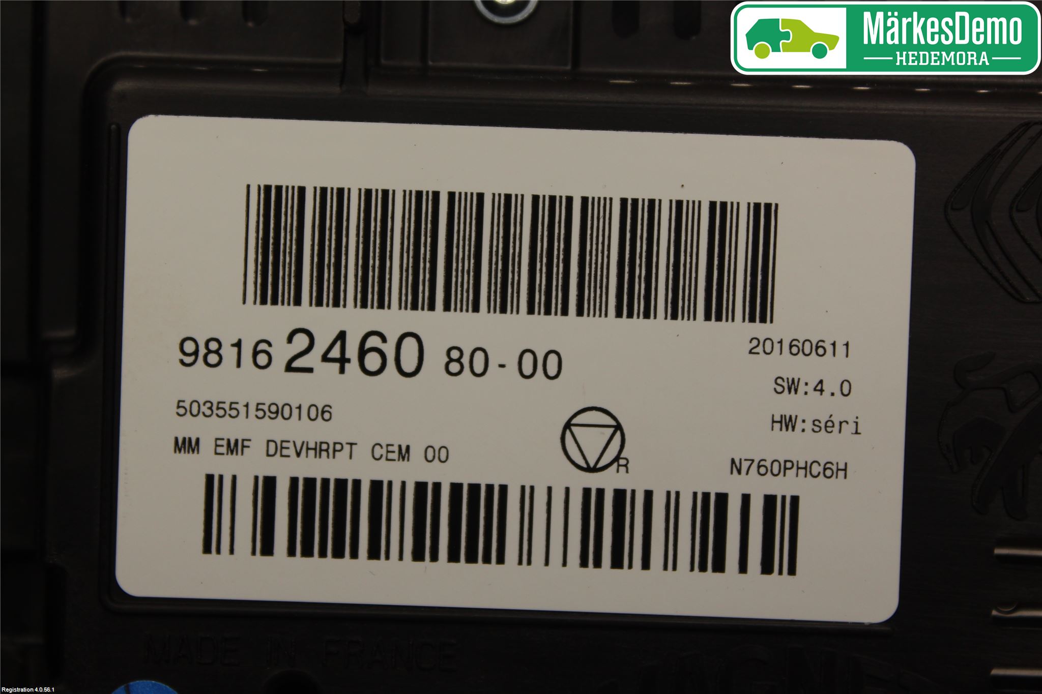 Citroen C3 10-17 Multifunktionsdisplay