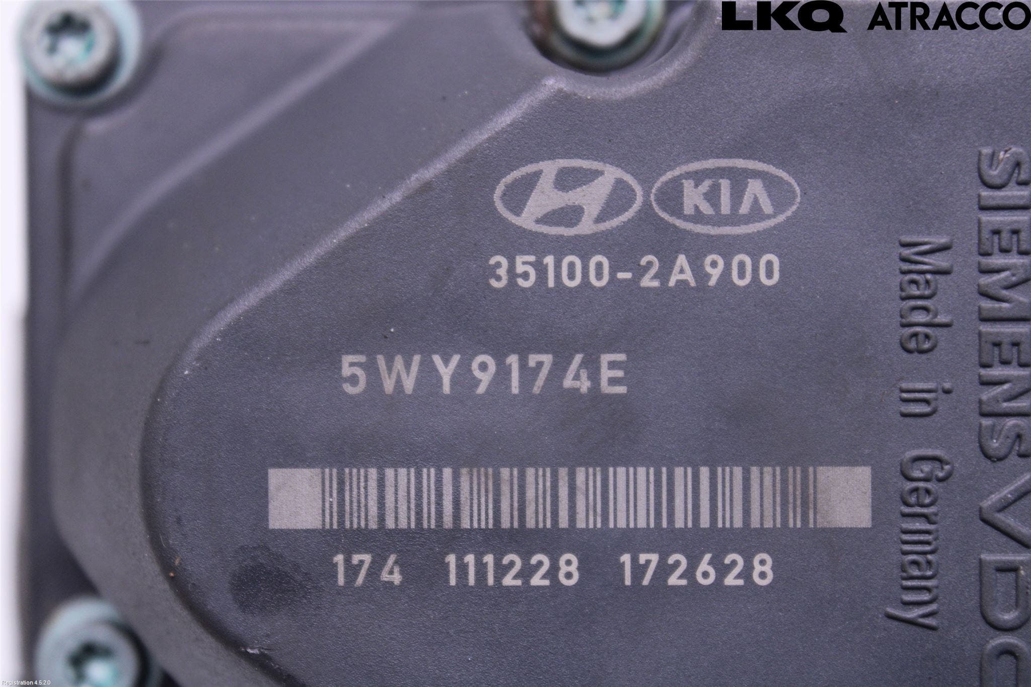 Hyundai i30 FD 07-12 Injspjällhus