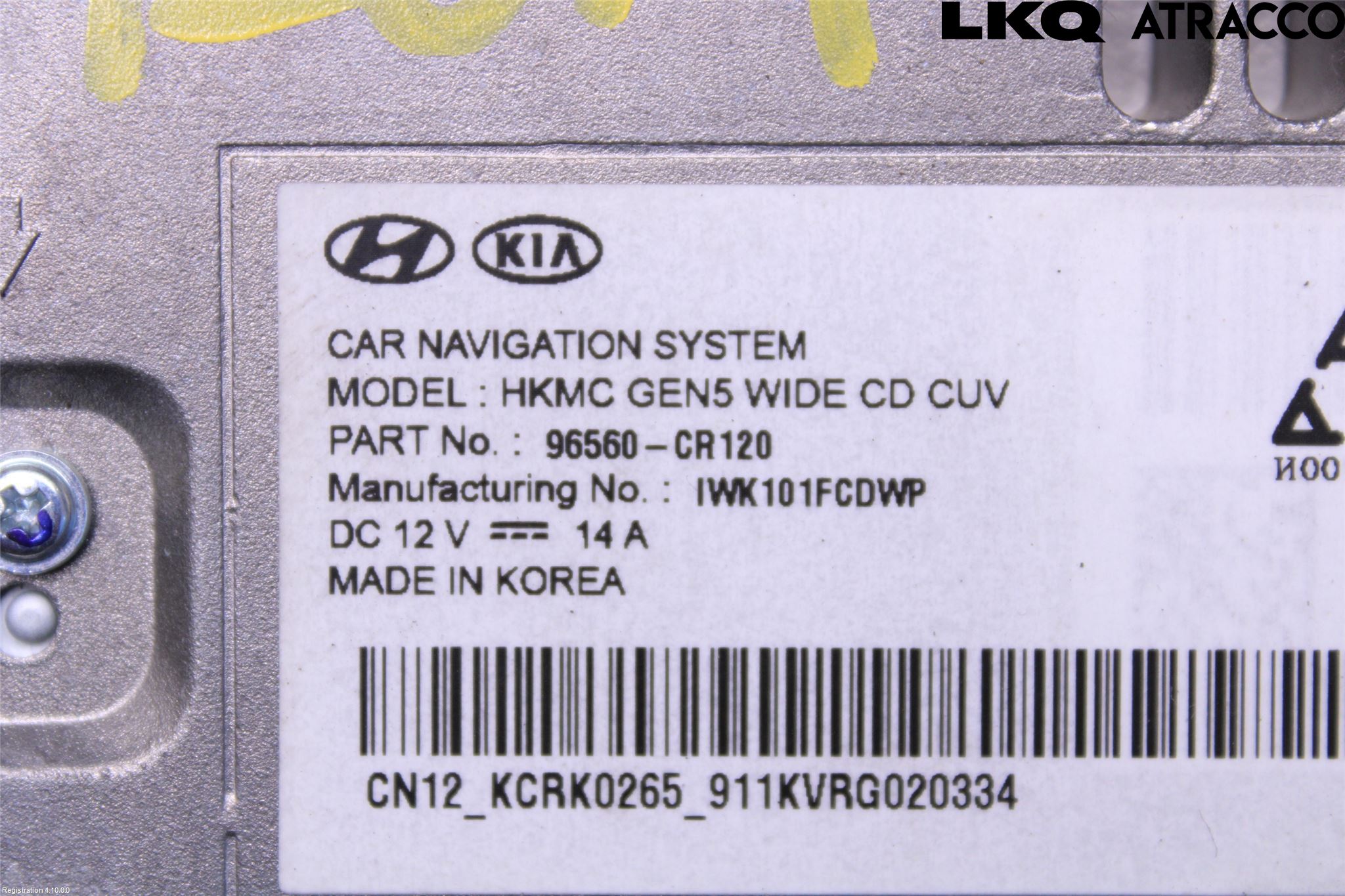 Kia CEED/CEED SW 19- Cd Radio - Multimediapanel