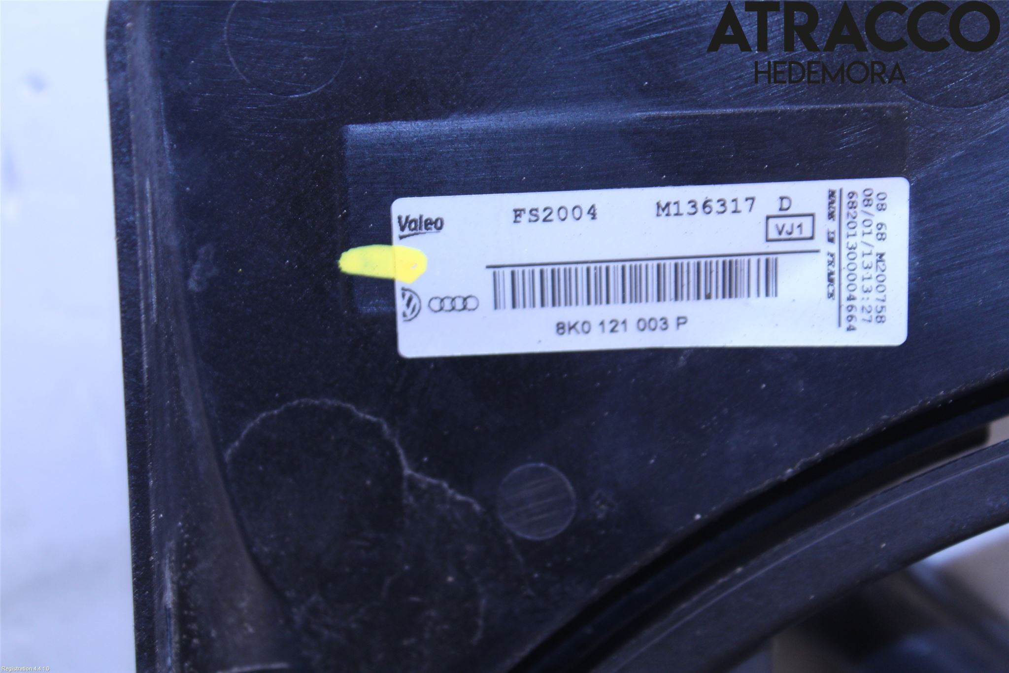 Audi A4 12-15 Kylfläkt El