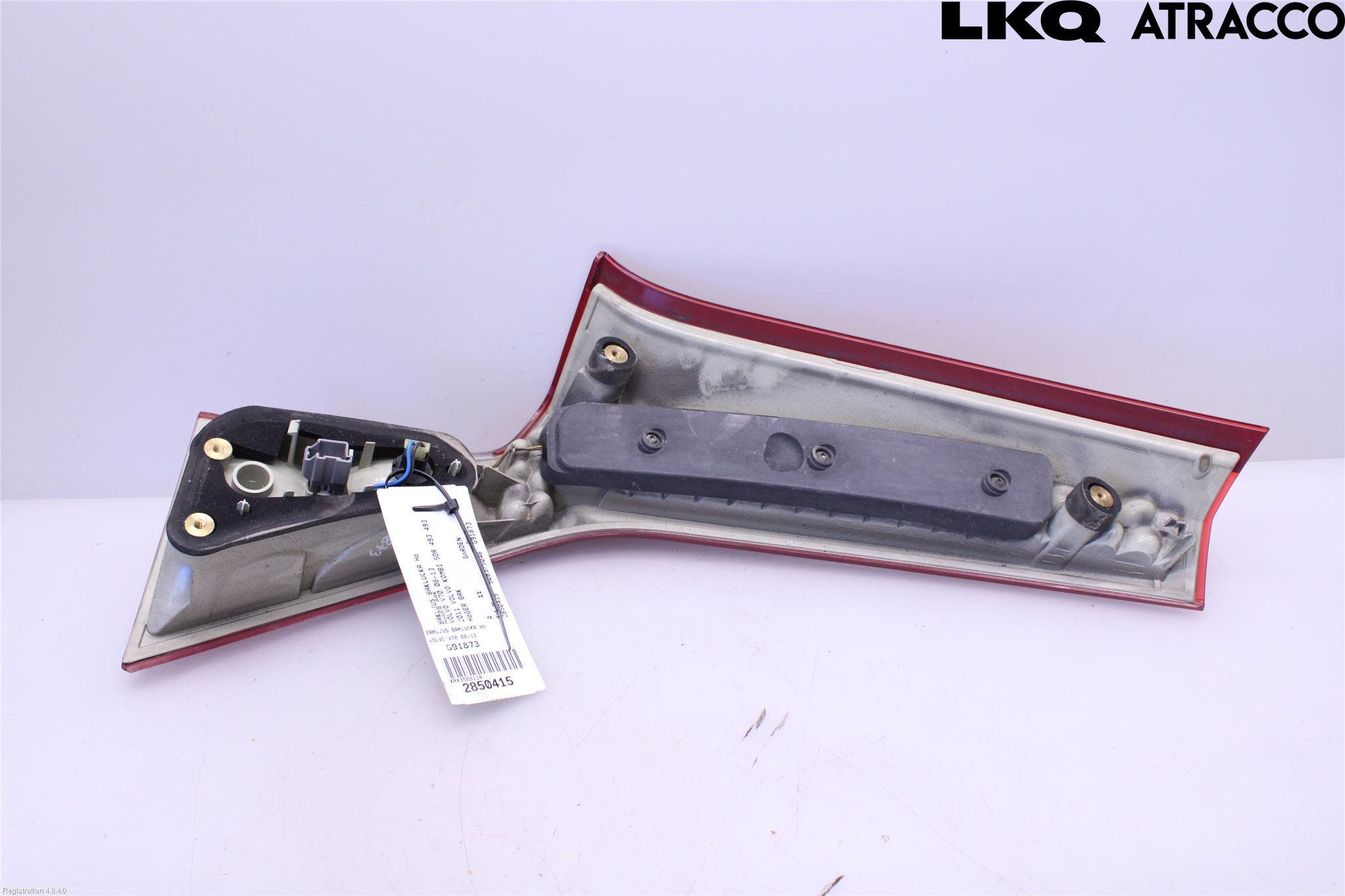 Volvo V70 08-13 Bakljus Lucka Hö