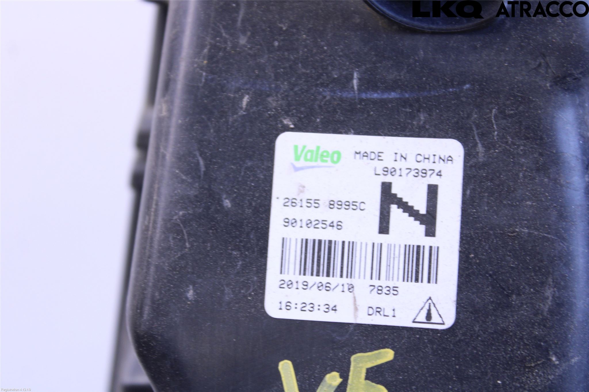Nissan LEAF 18- Dimljus-Varselljus Fram