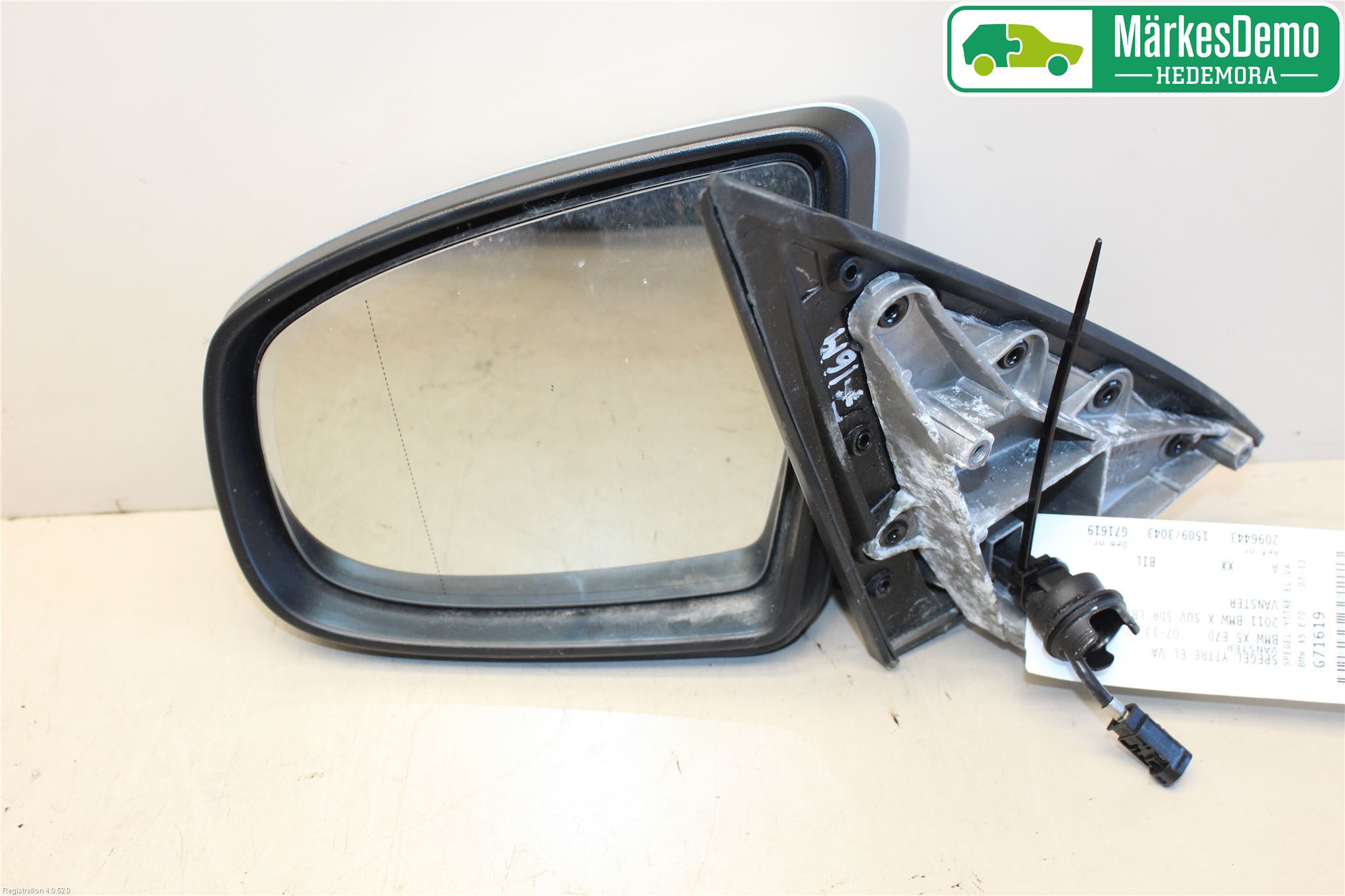 BMW X5 E70 07-13 Spegel Yttre El Vä