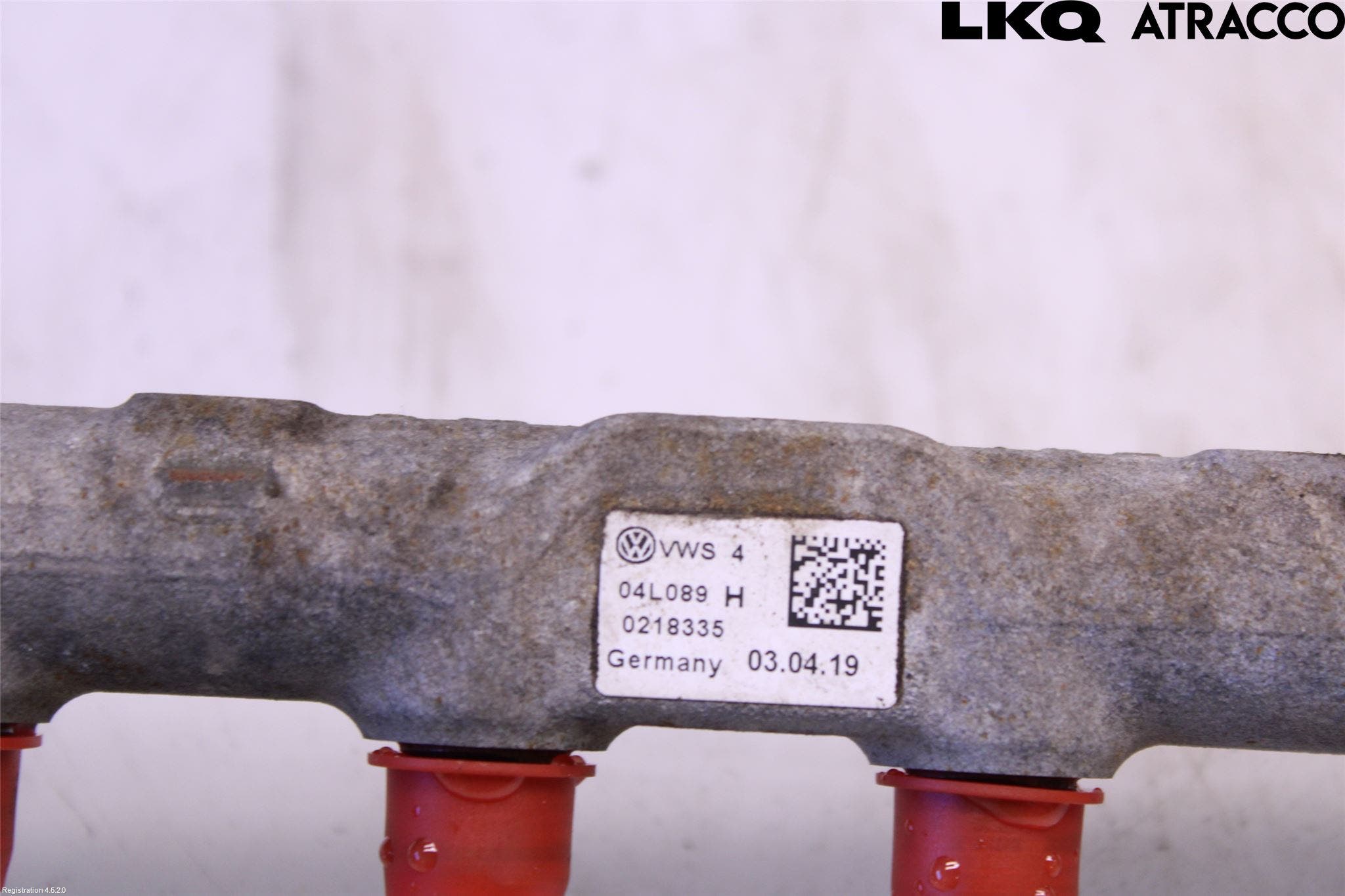 Volkswagen VW CADDY 16-20 Inj. Fuelrail