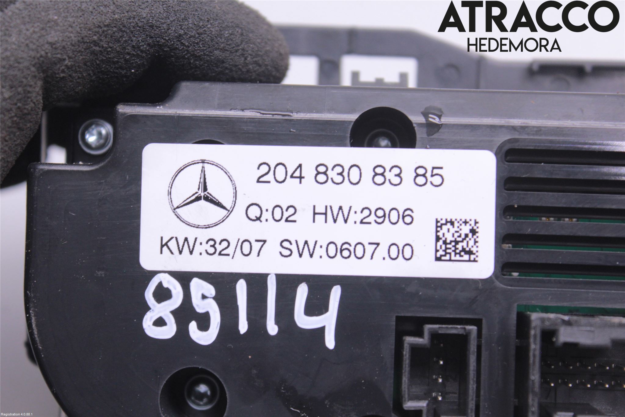 Mercedes-Benz MB C-KLASS (W204) 07-15 Ac Styrenhet Ac Manöveren