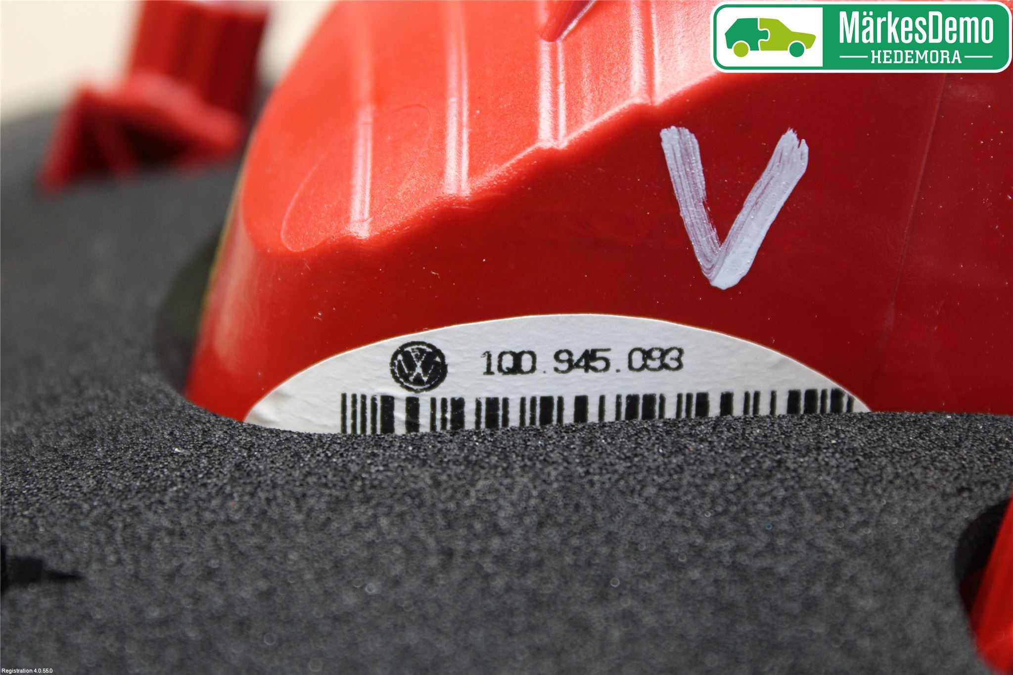 Volkswagen VW EOS  06-10 Bakljus Lucka Vä