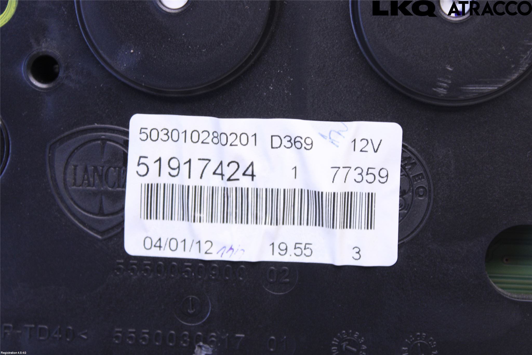 Fiat PUNTO EVO 10-12 Instrument Komb