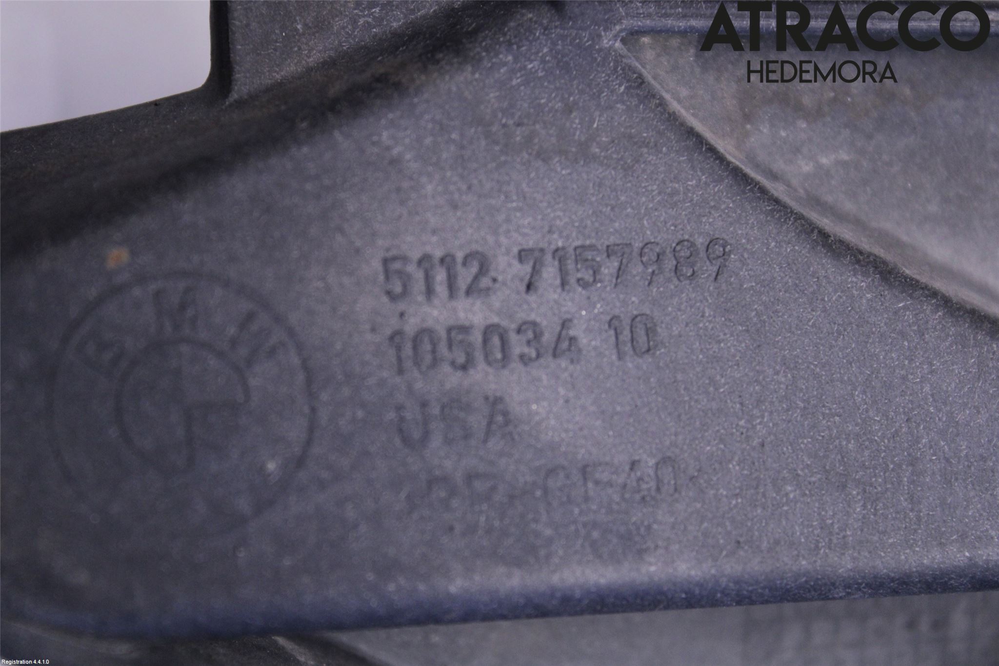 BMW X5 E70 07-13 Skärmfäste Fram Vä