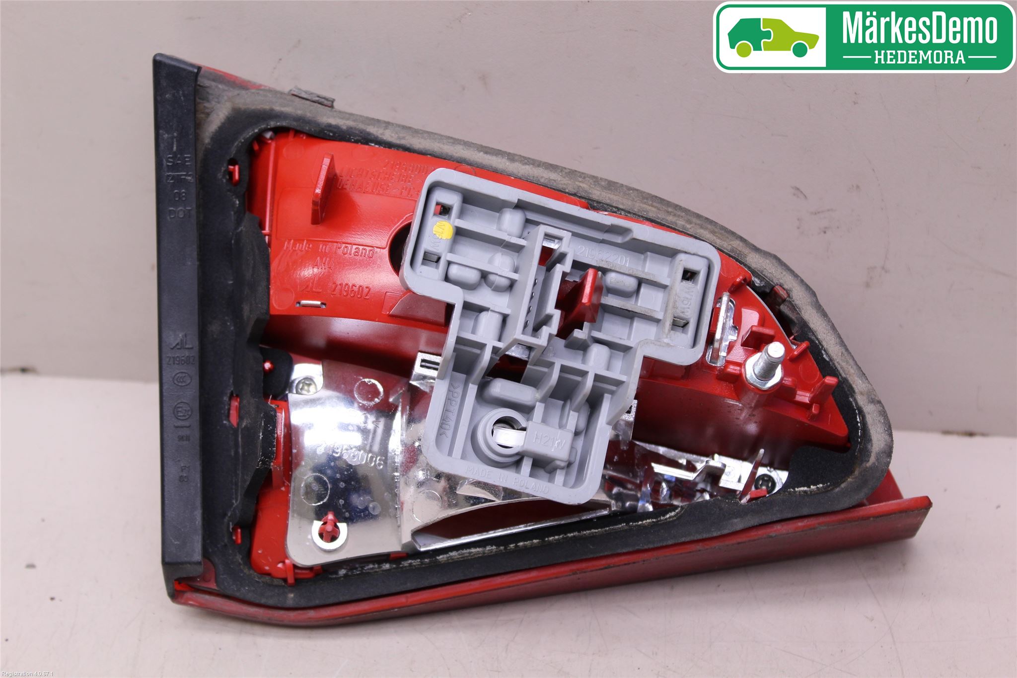 Audi A4/S4 08-11 Bakljus Lucka Hö