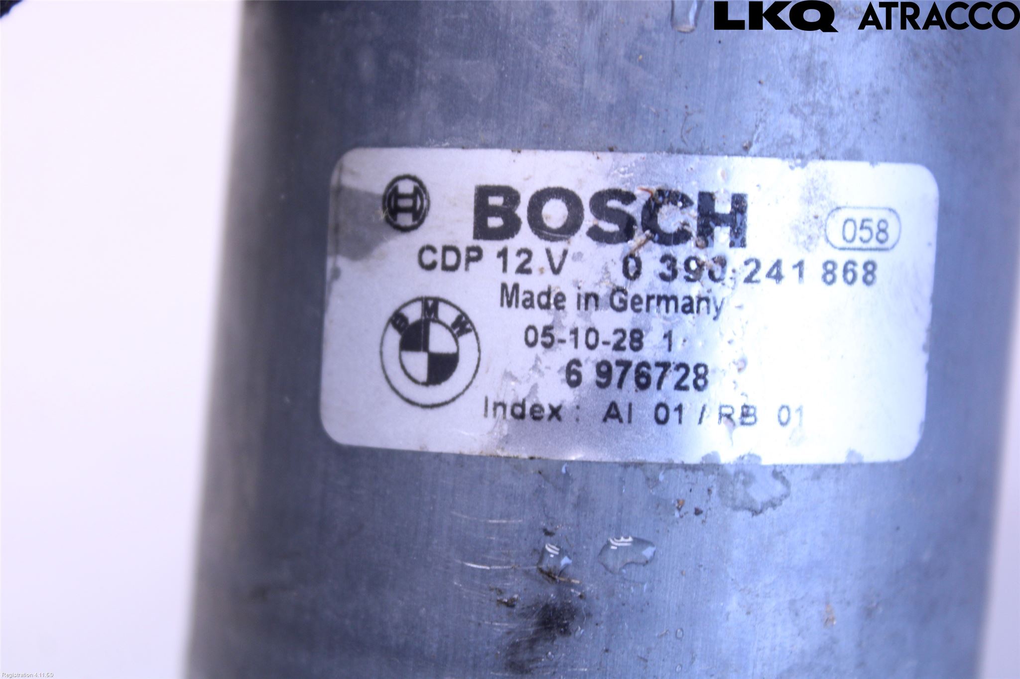 BMW 7 E65/66    00-08 Torkarmotor Vindruta