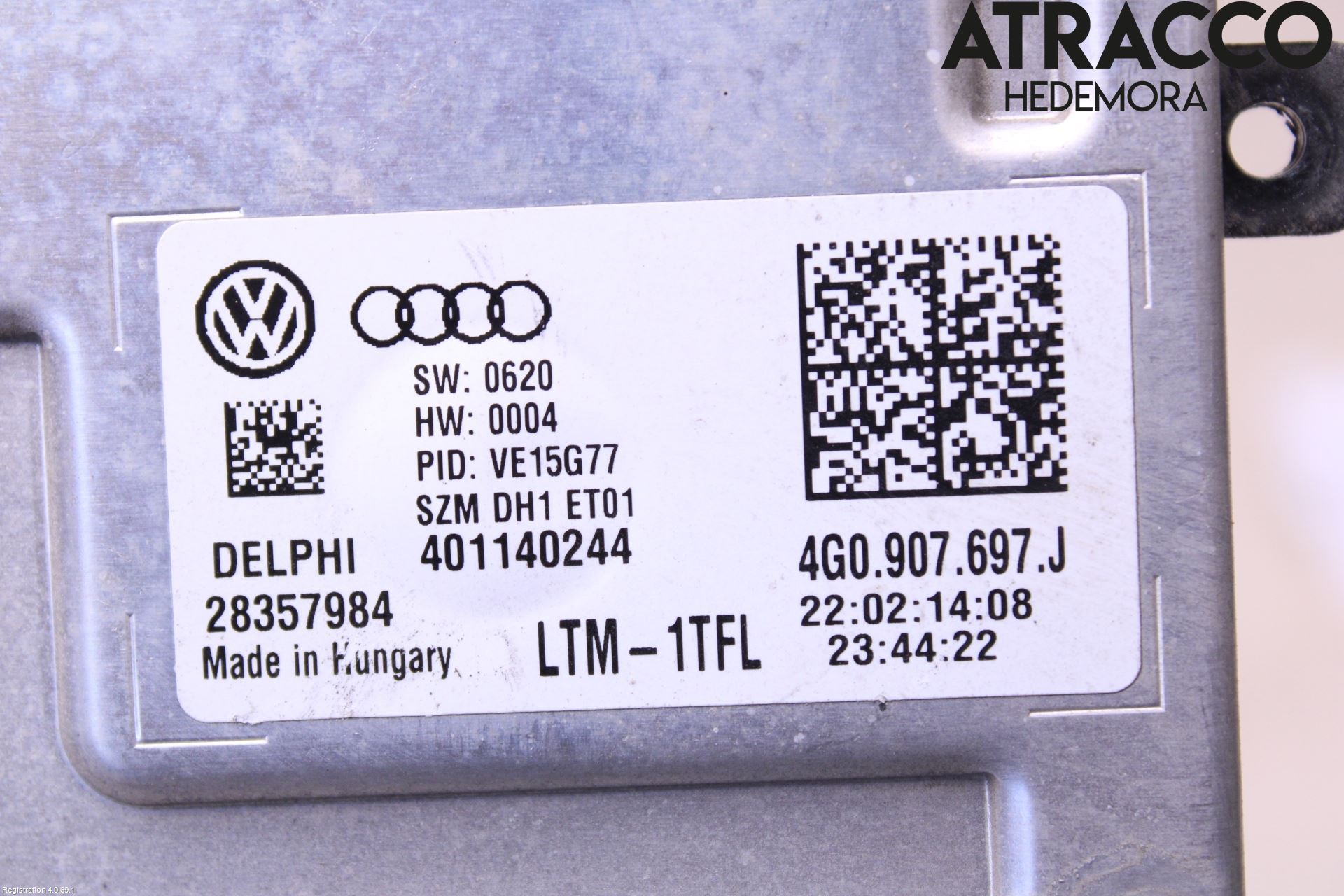 Volkswagen VW PASSAT CC 08-16 Styrenhet Strålkastare