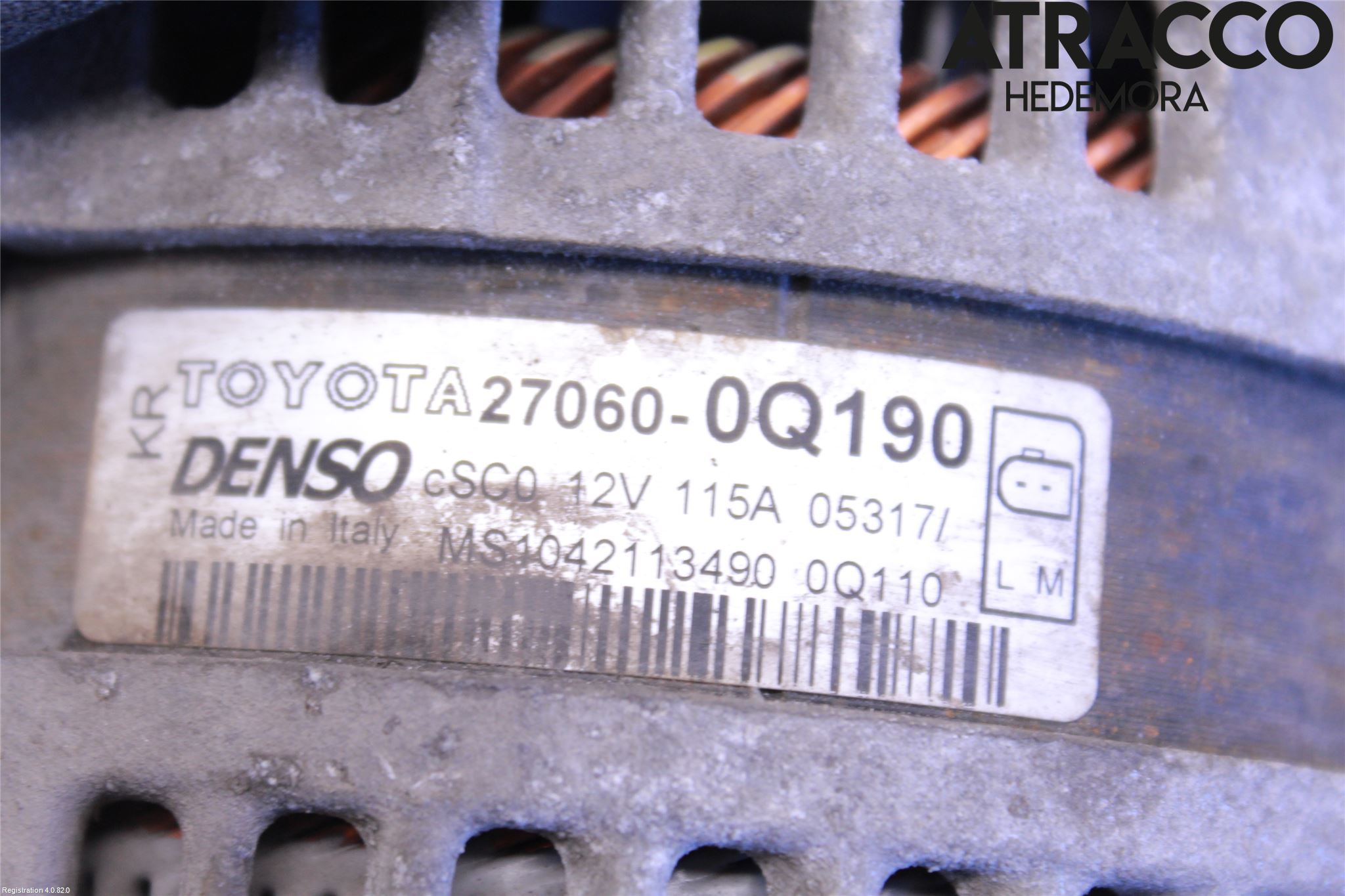 Toyota AYGO 15-21 Generator