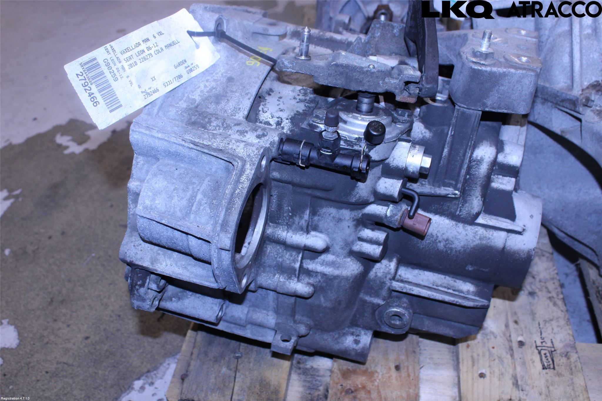 Seat LEON 06-12 Växellåda Man 6 Vxl