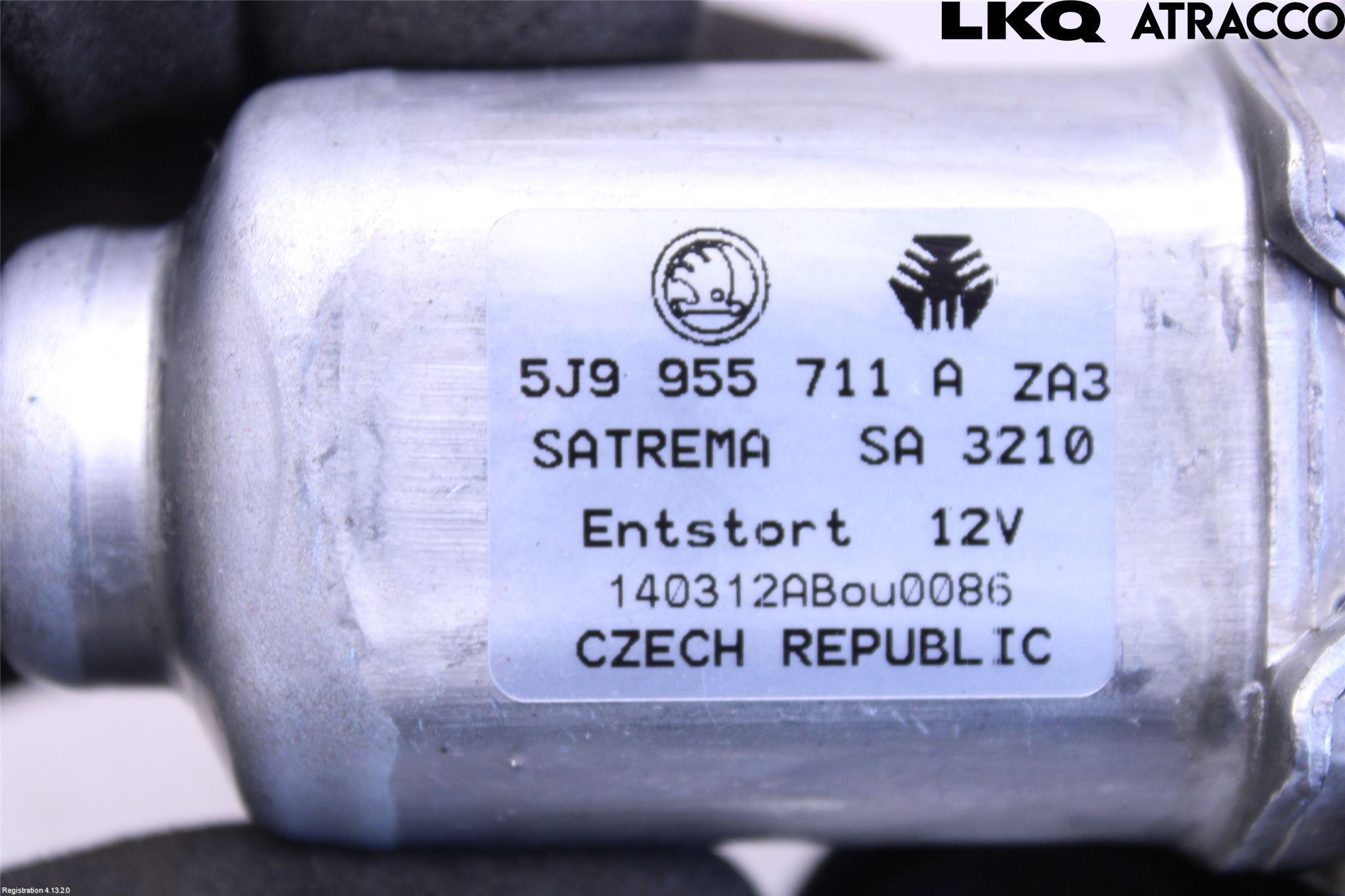 Skoda FABIA 07-14 Torkarmotor Baklucka