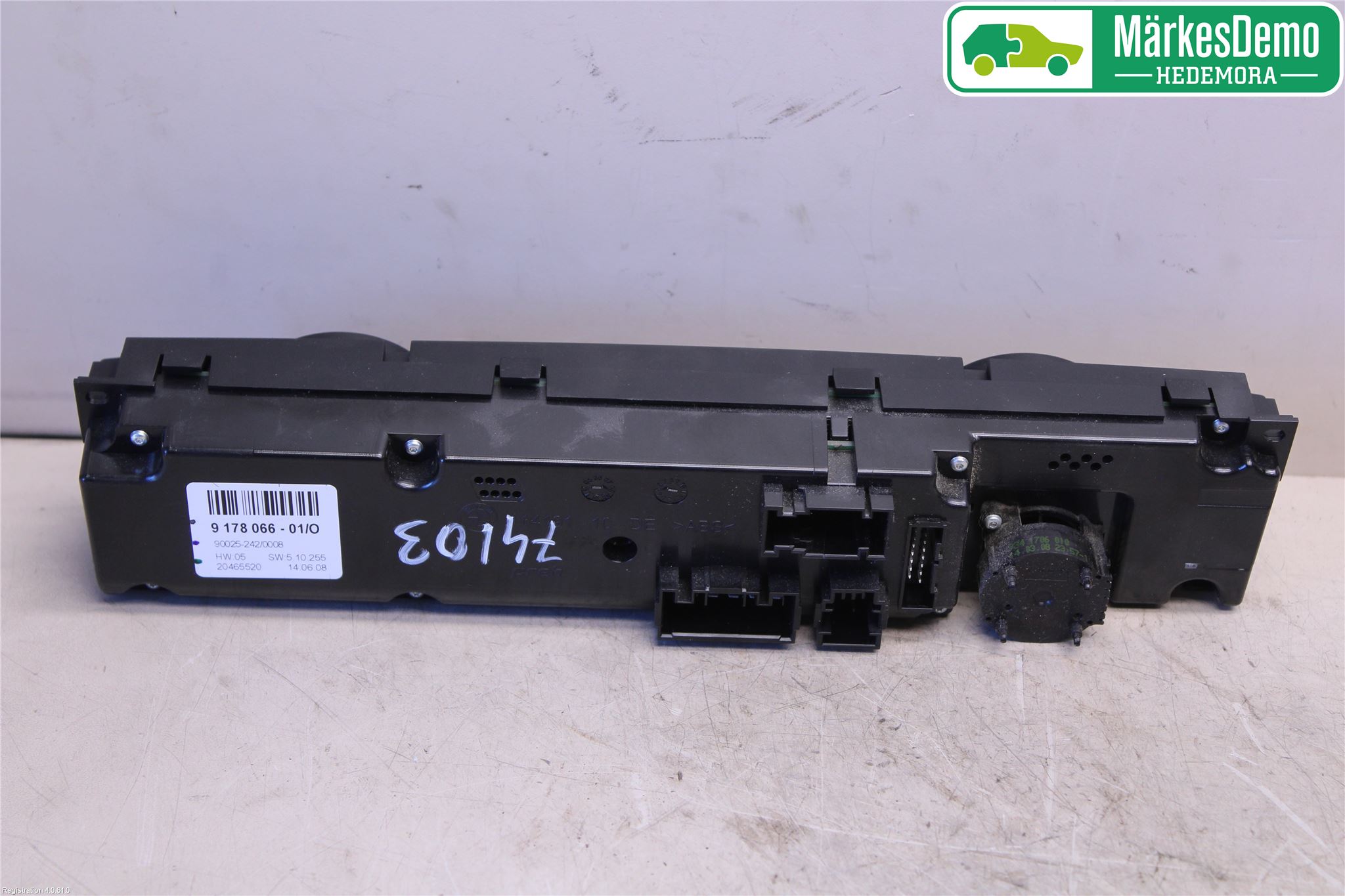 BMW X6 E71/E72   08-14 Ac Styrenhet Ac Manöveren