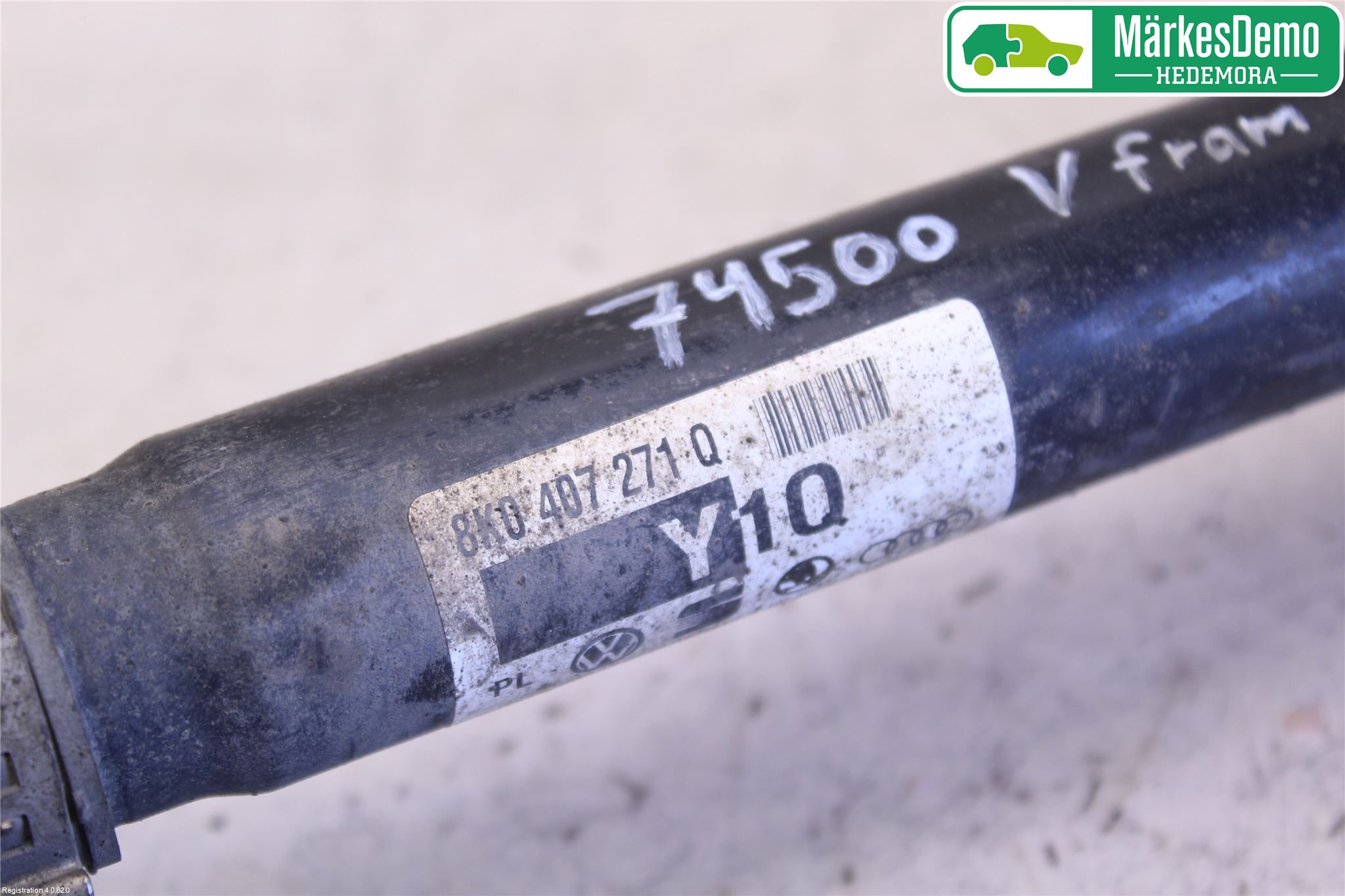Audi A5 07-16 Drivaxel Fram Vänster