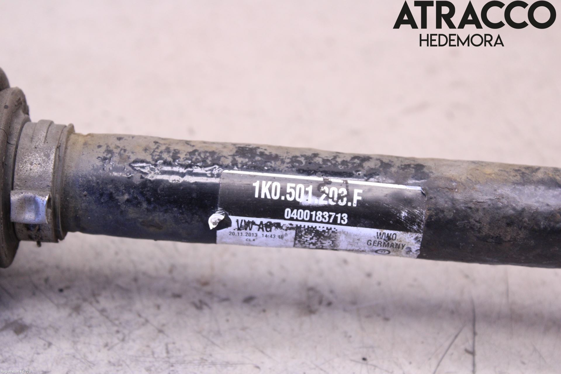 Volkswagen VW TIGUAN 07-16 Drivaxel Bak Vänster