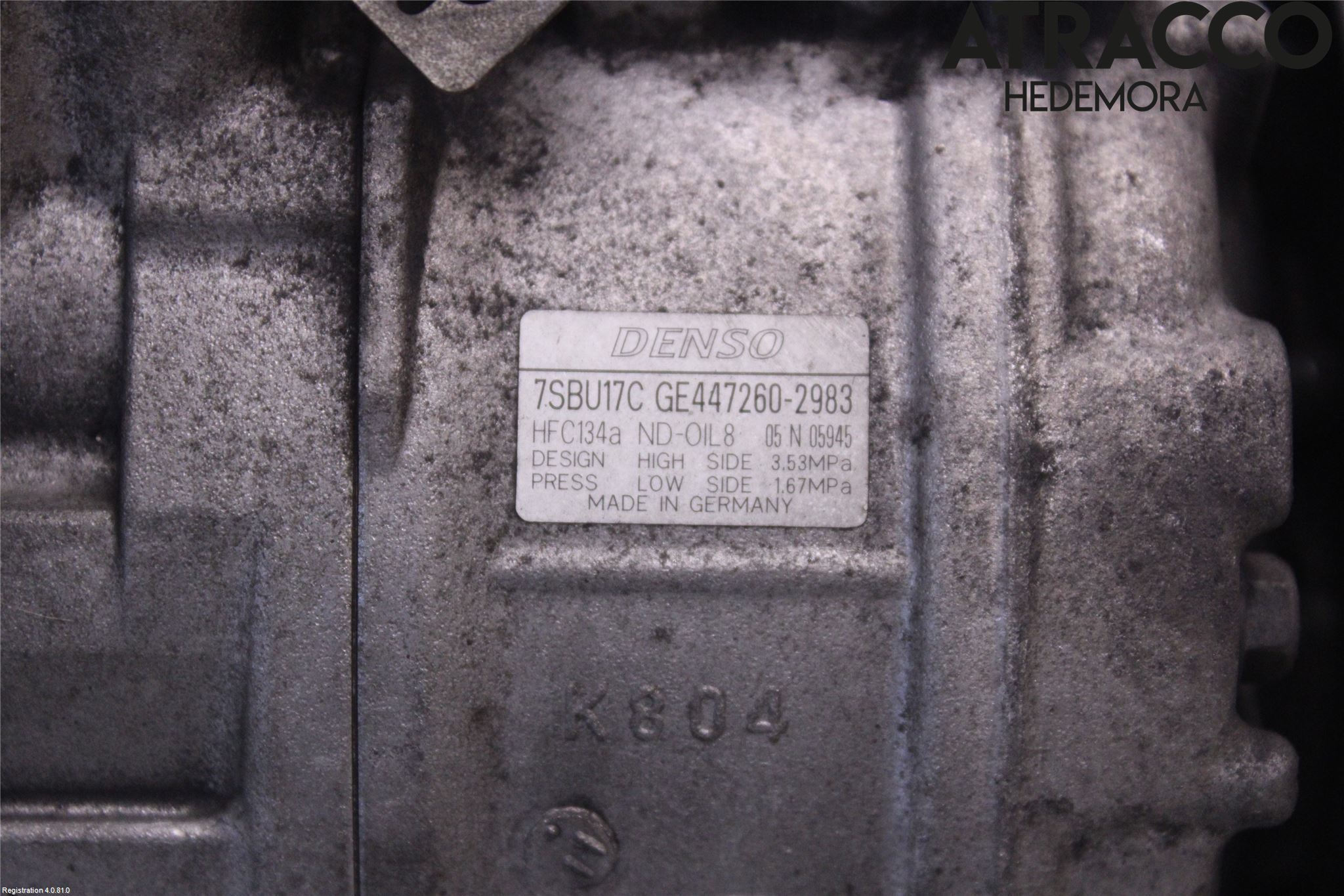 BMW 5 GT F07 09-17 Ac Kompressor