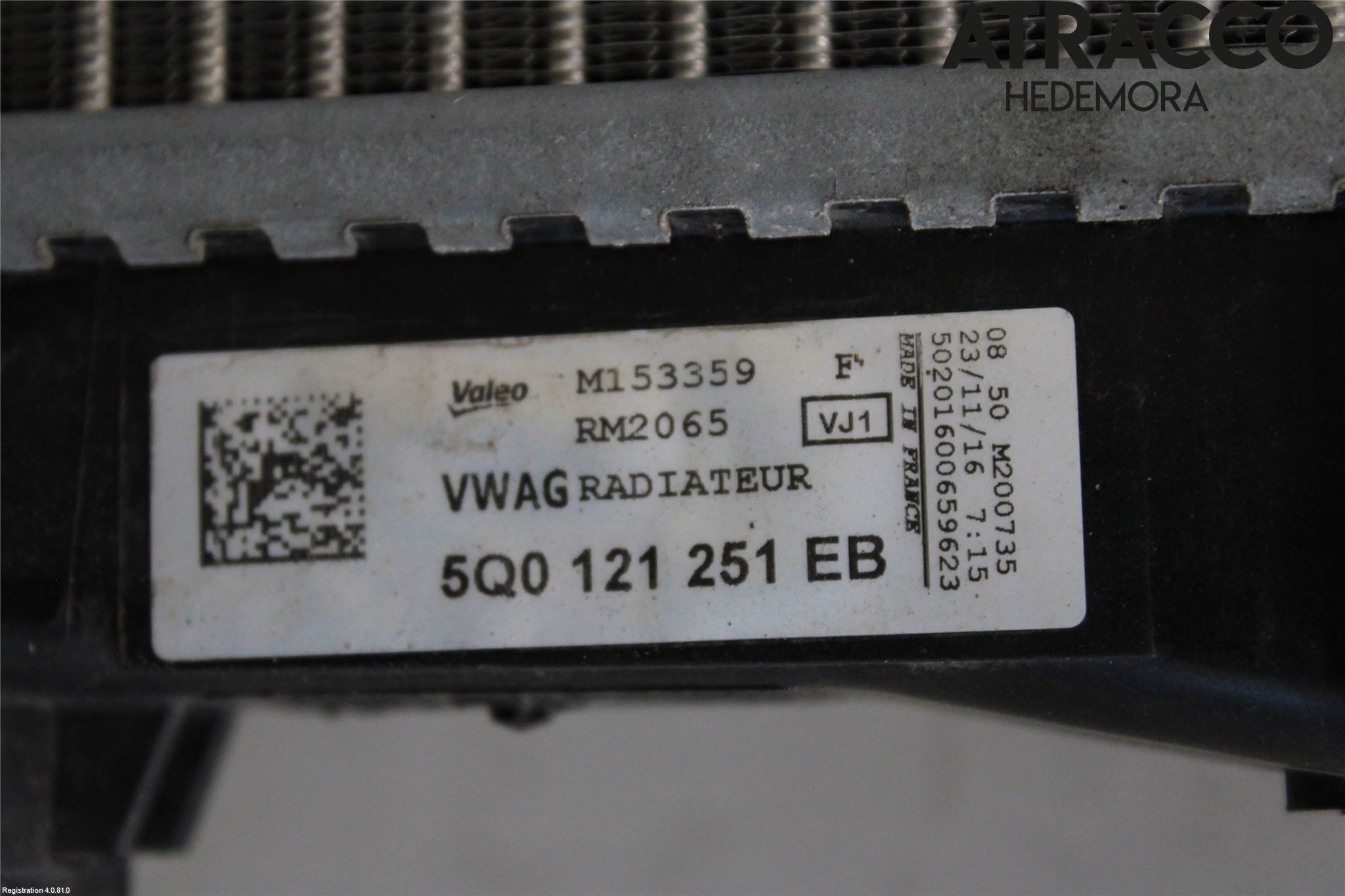 Volkswagen VW GOLF / E-GOLF VII 13-20 Kylare Aut
