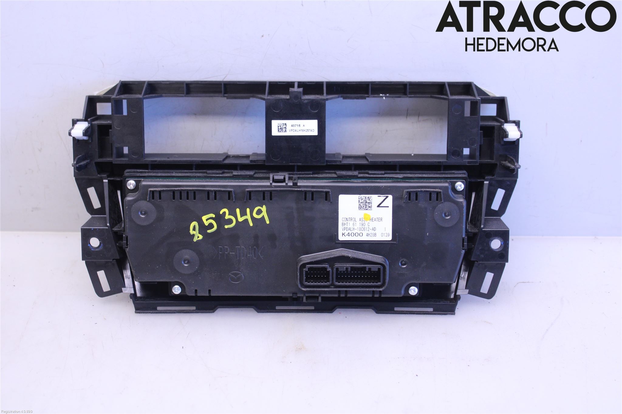 Mazda 3 III 14-19 Ac Styrenhet Ac Manöveren