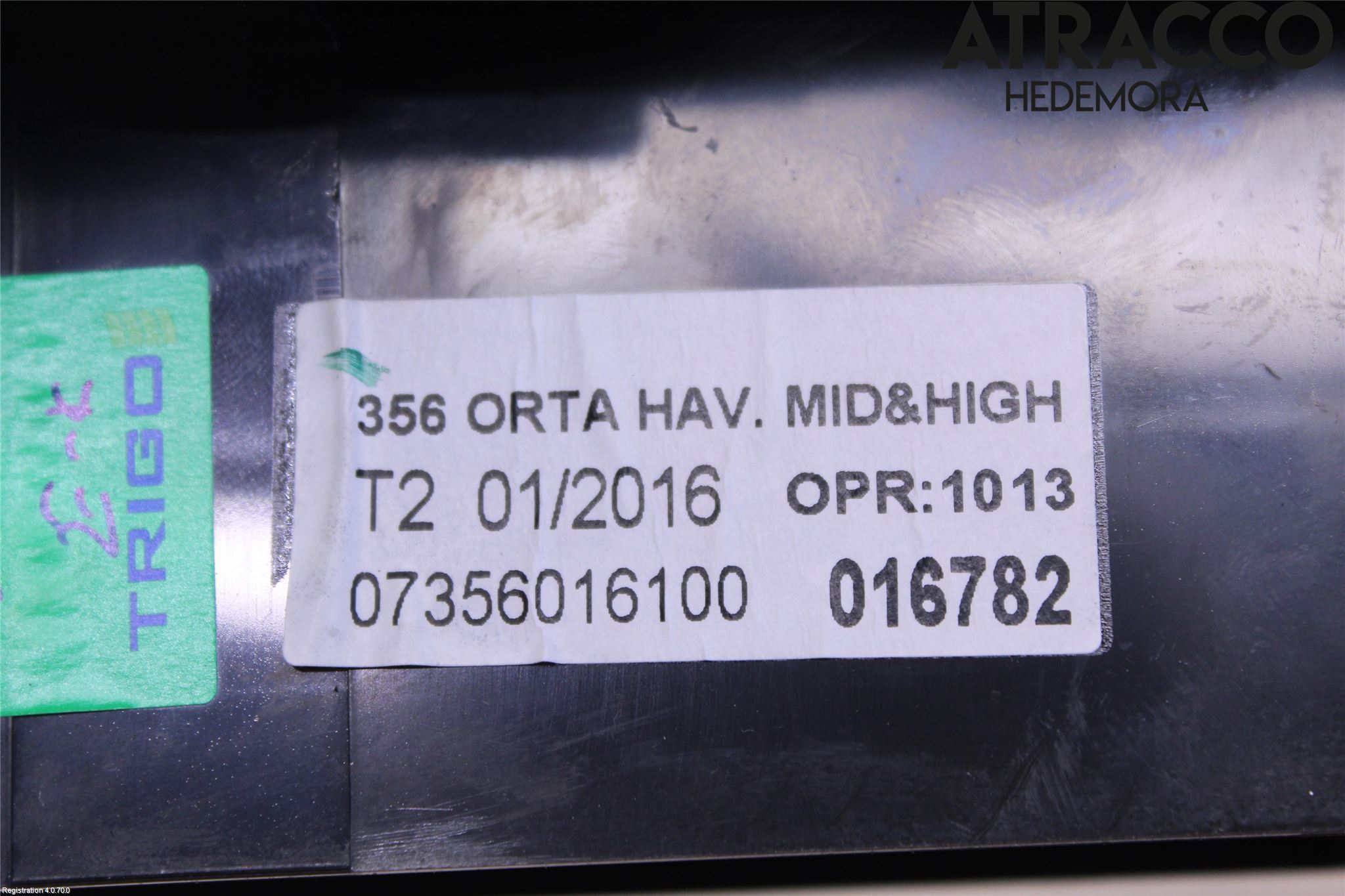 Fiat TIPO/CROSS 16- Defrosterkanal-Munstycke