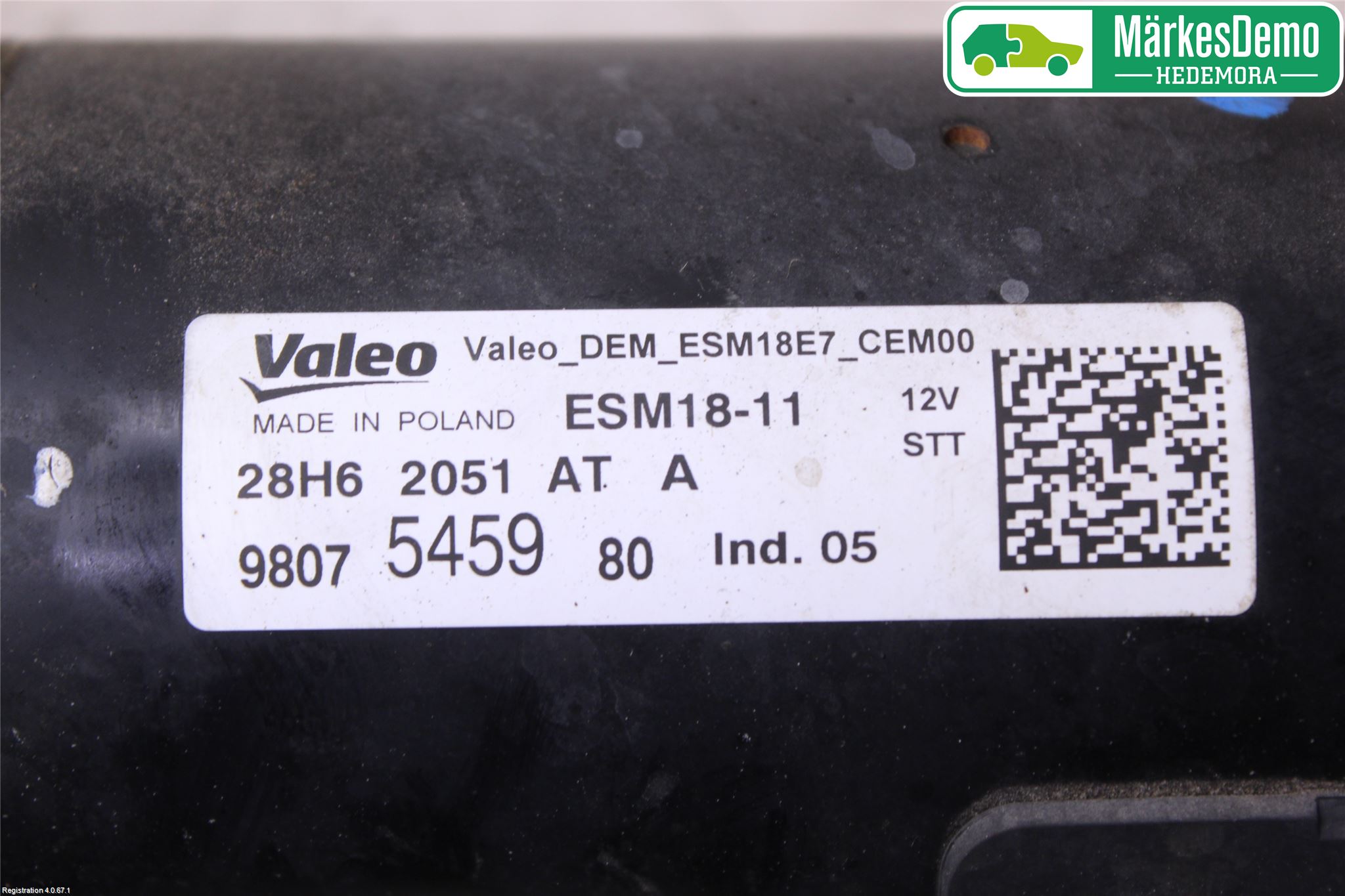 Peugeot 2008 13-20 Startmotor