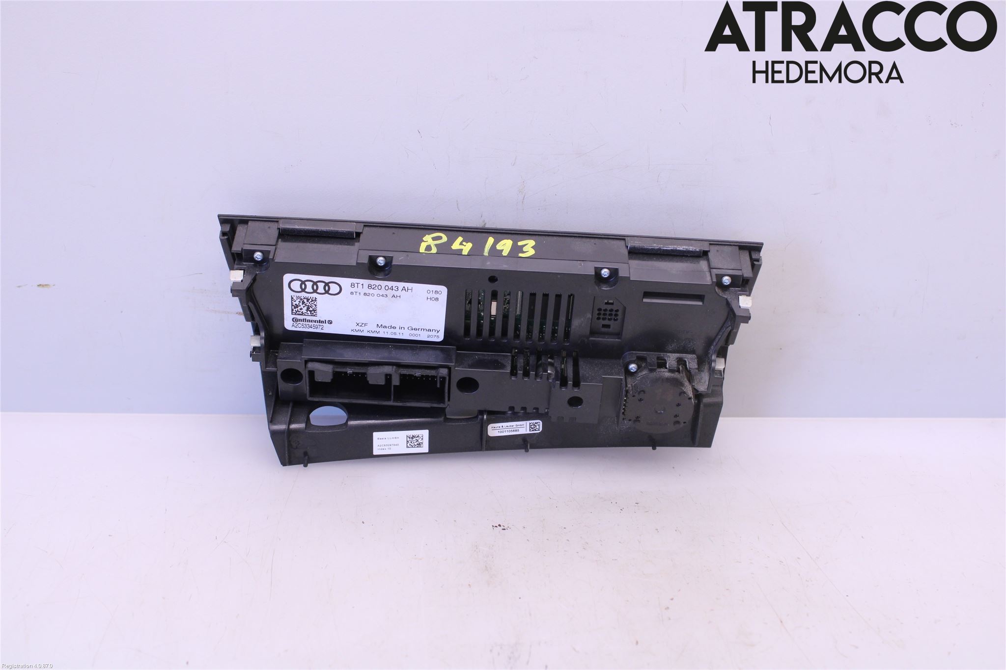 Audi A4/S4 08-11 Ac Styrenhet Ac Manöveren