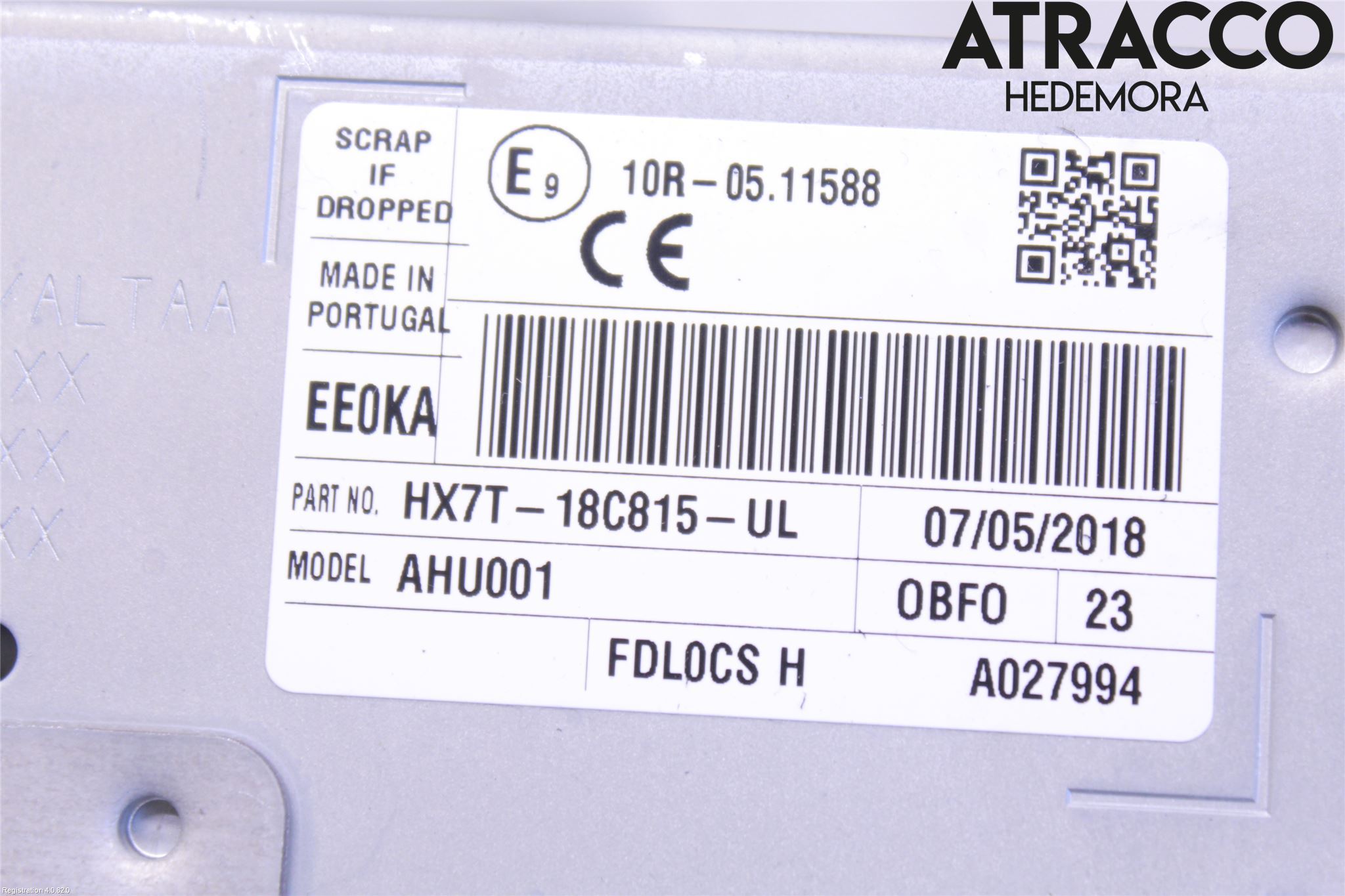 Ford ECOSPORT 17- Cd Radio - Multimediapanel