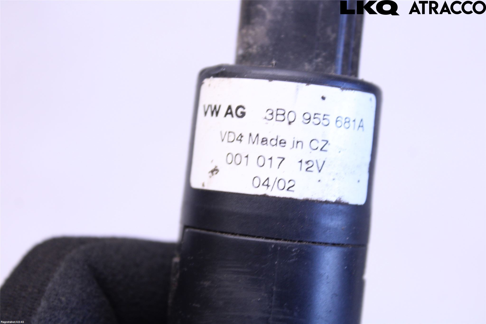 Volkswagen VW PASSAT 01-05 Spolarpump Högtryck