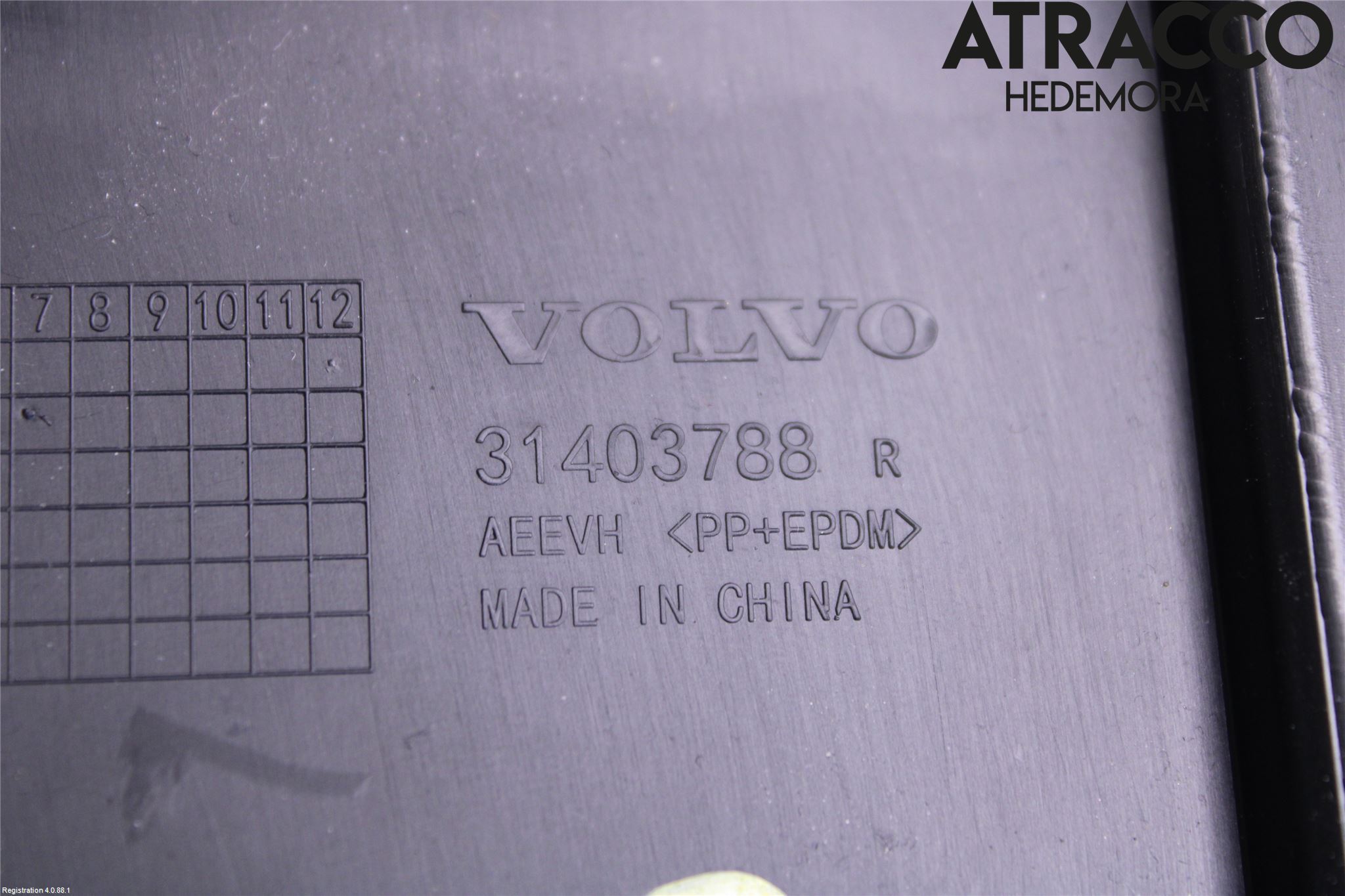 Volvo S90 17->> Inr Plastd A-B-C Stolpe