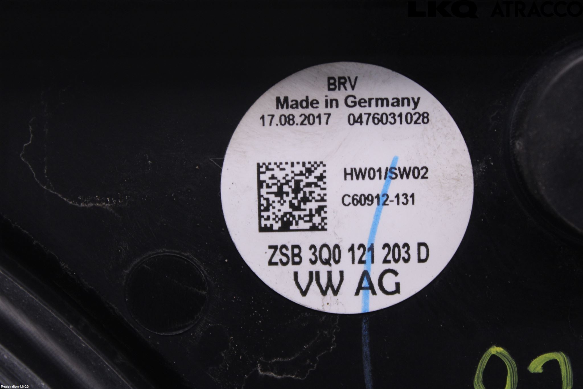 Volkswagen VW TIGUAN 16-24 Kylfläkt El