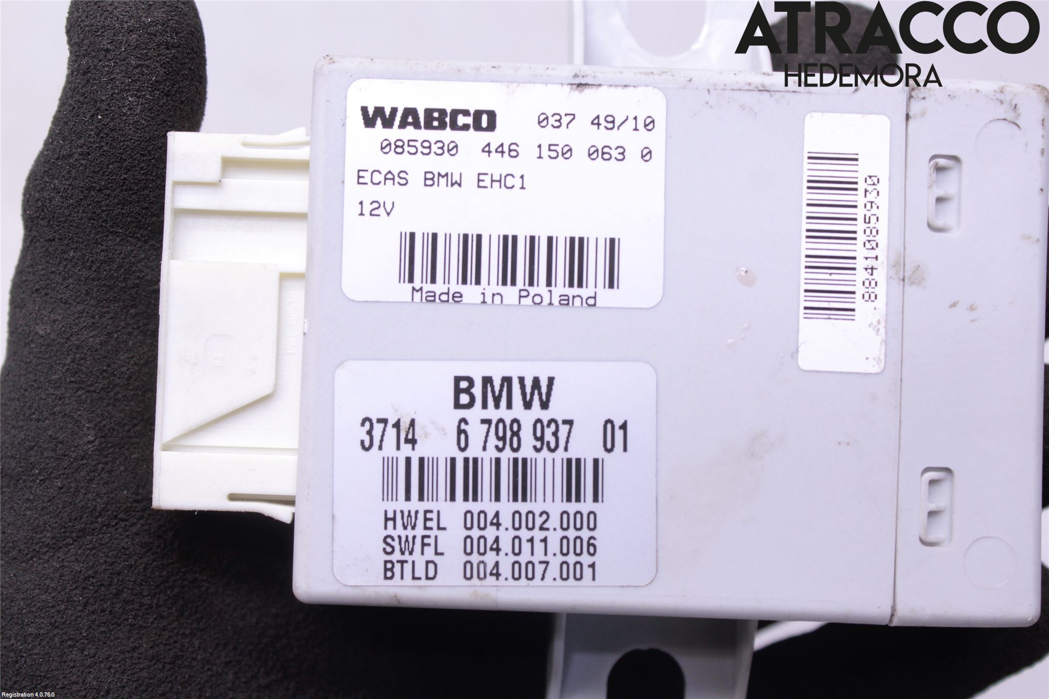 BMW 5 F10/F11/F18 09-17 Nivå-Luftfjädring Sensor