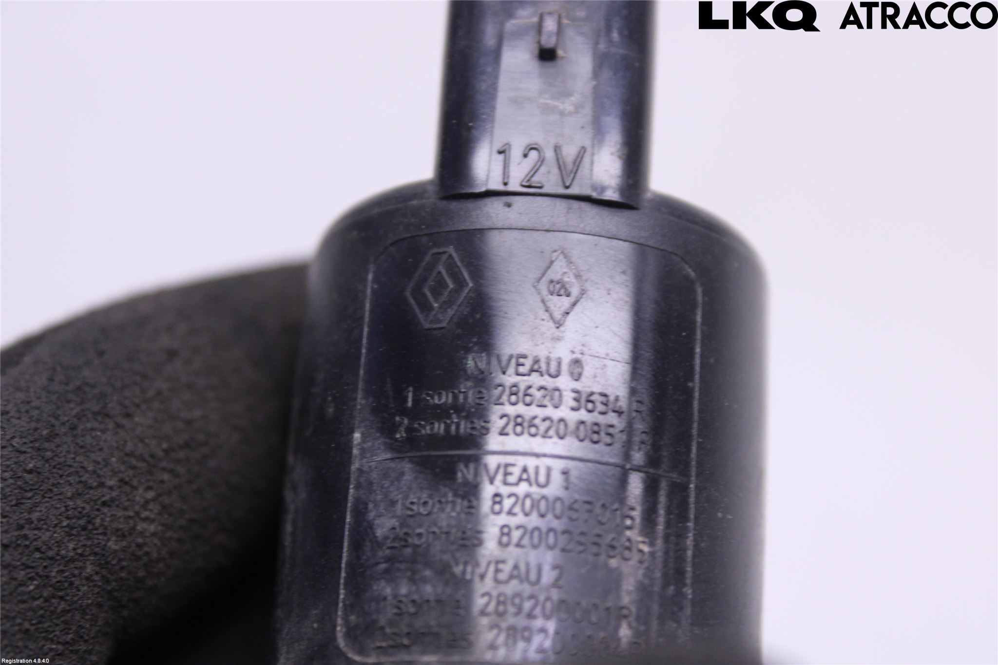 Renault MEGANE III 09-15 Spolarpump Vindruta