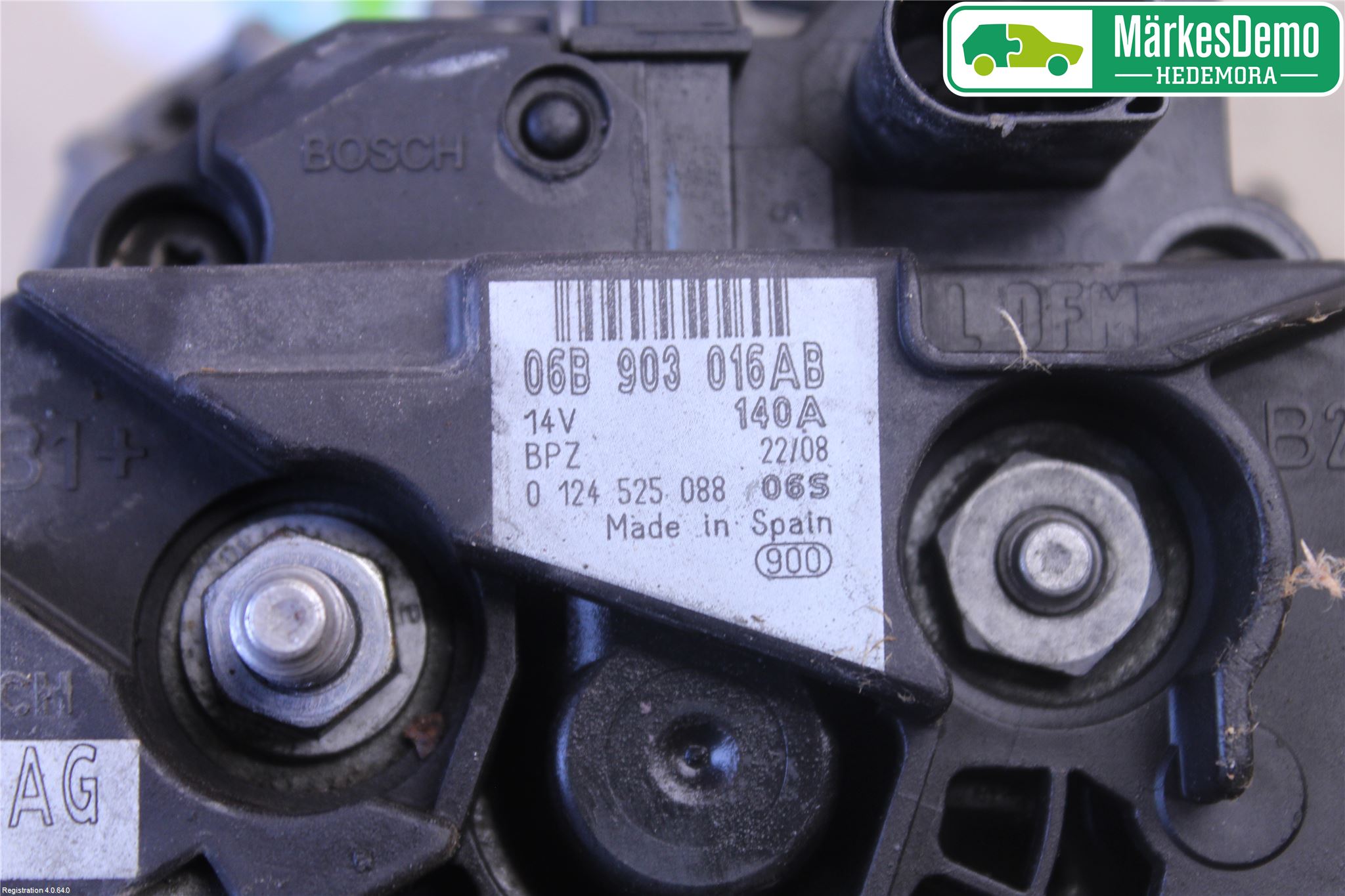 Audi A3/S3 05-13 Generator