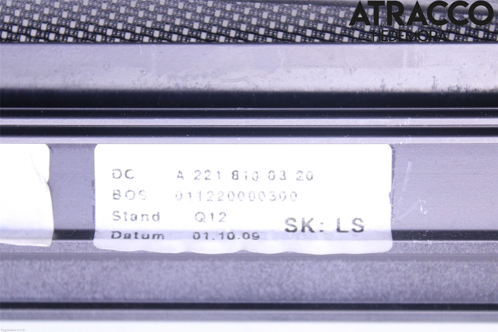 Mercedes-Benz MB S-KLASS (W221) 05-13 Insynskydd
