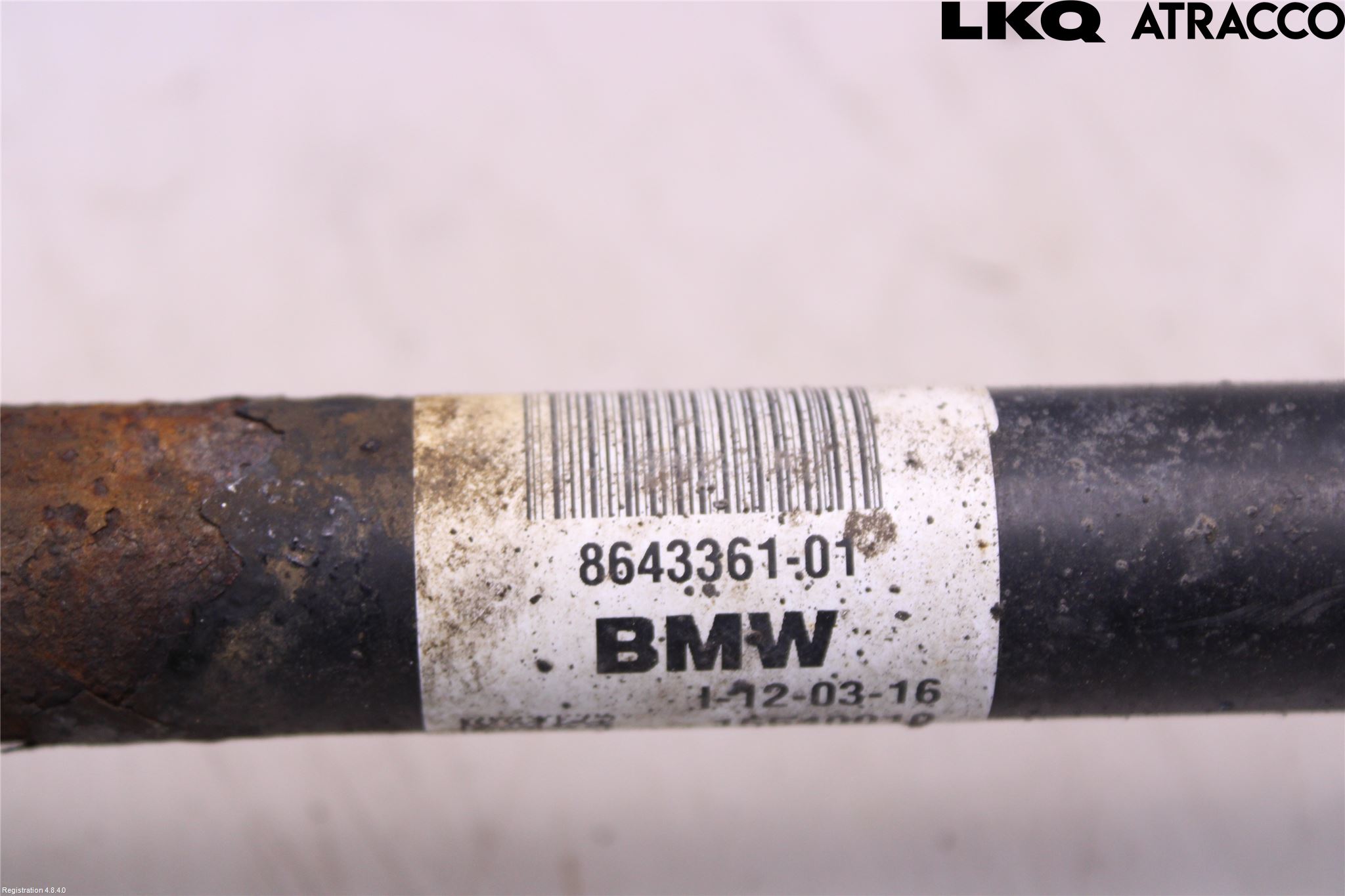 Mini ONE/COOPER 5DR F55 14-24 Drivaxel Fram Vänster