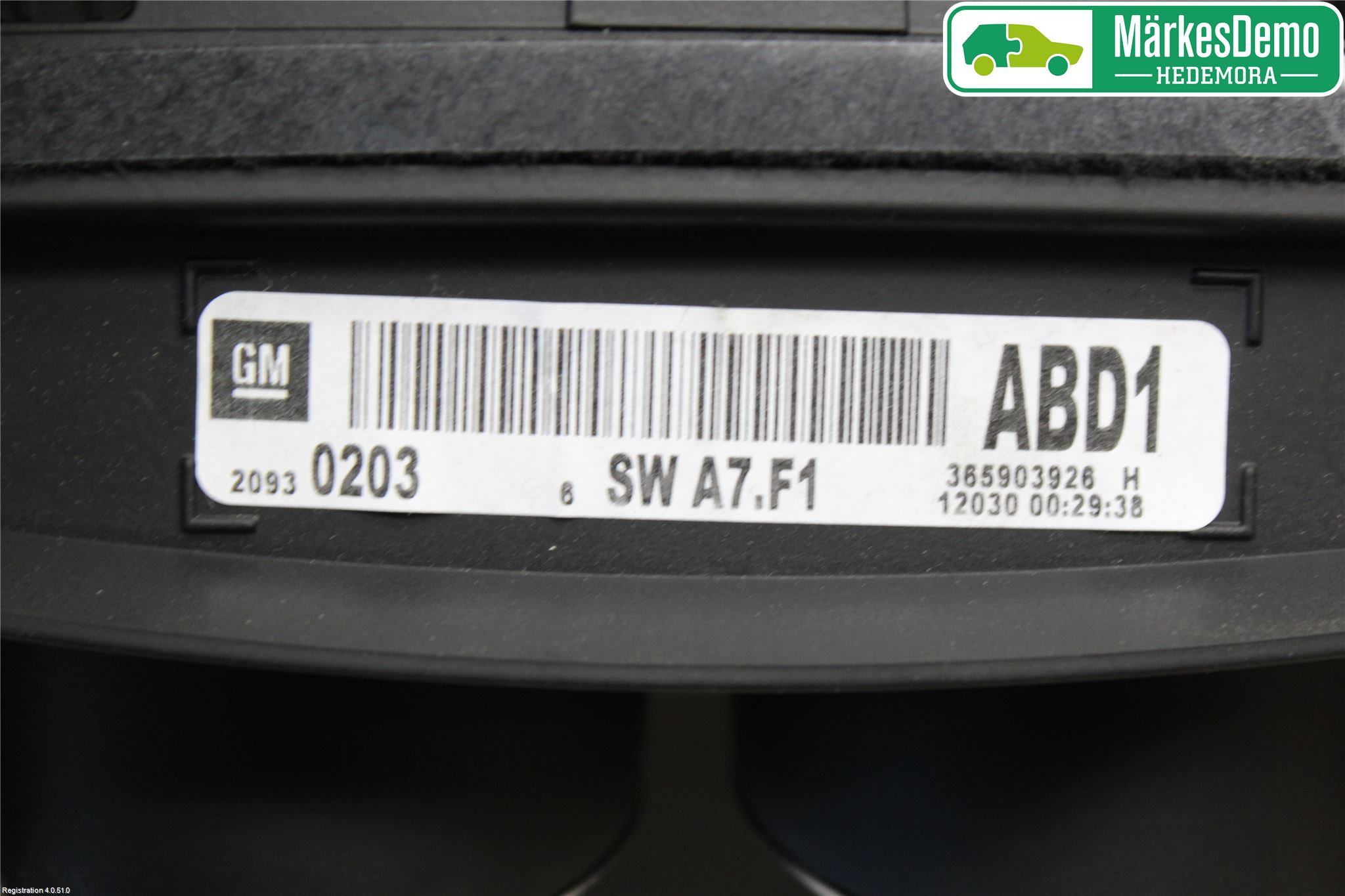 Opel INSIGNIA 09-16 Instrument Komb