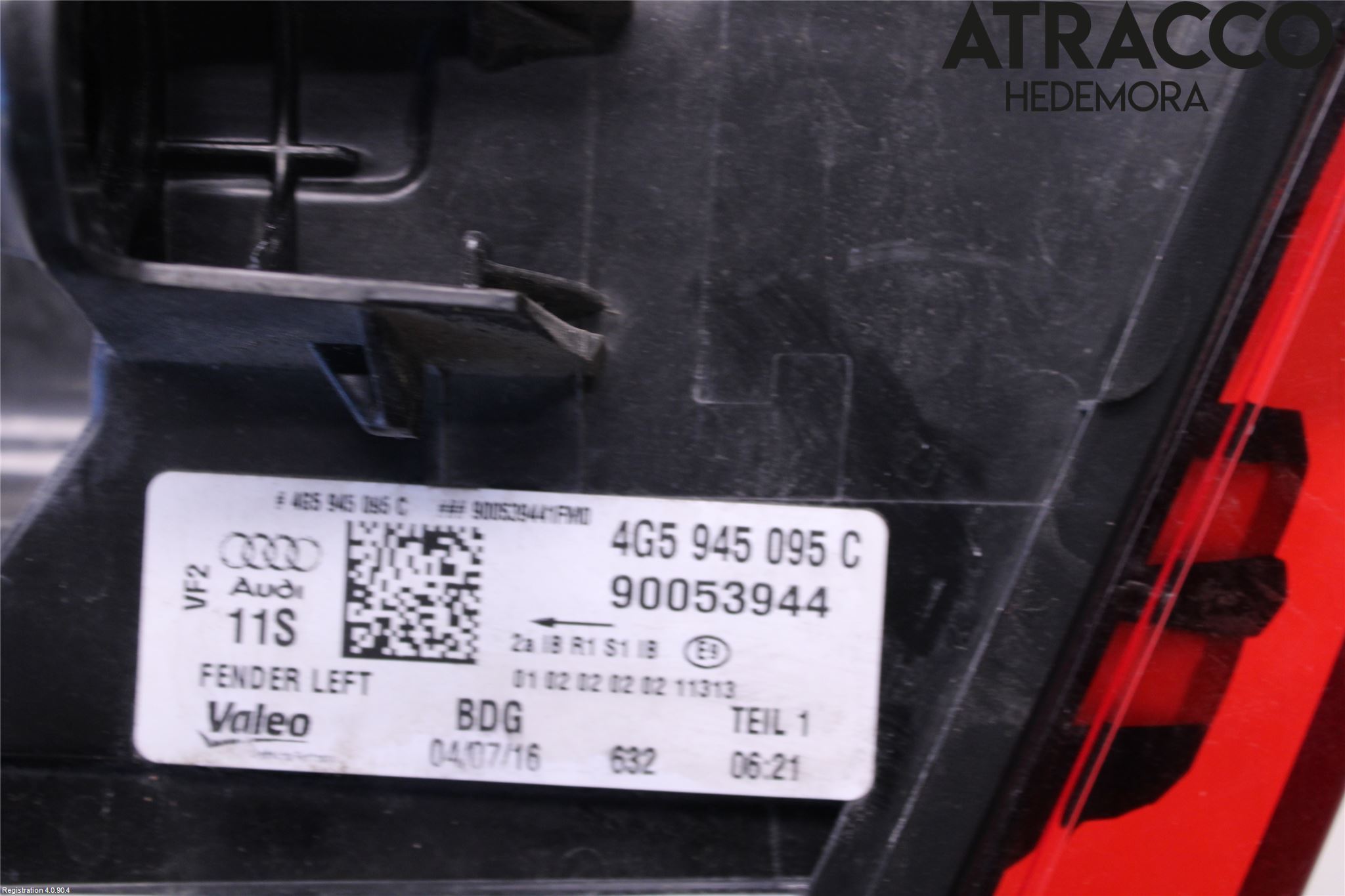 Audi A6/S6 4G 11-18 Bakljus Vänster