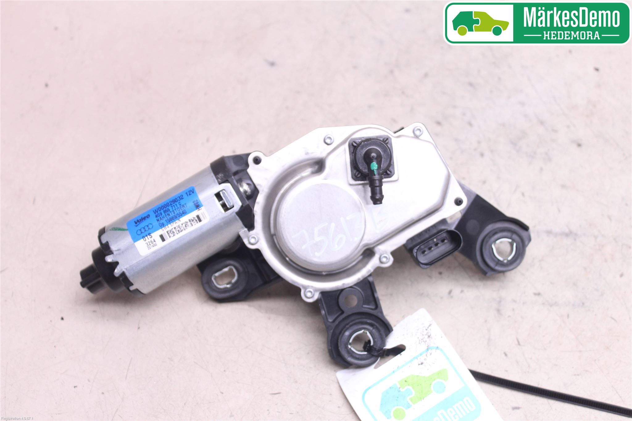 Audi A6/S6 4G 11-18 Torkarmotor Baklucka