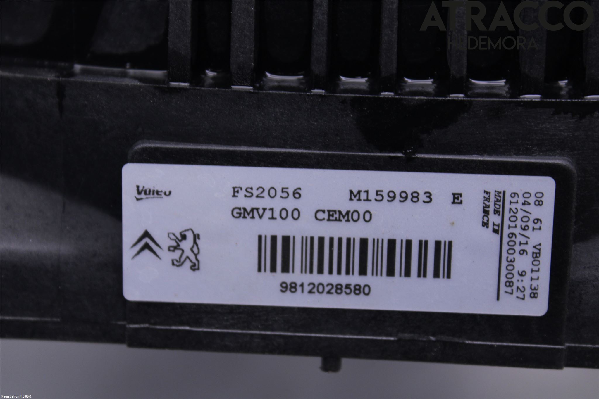 Peugeot PEUGOT 208 16-19 Kylfläkt El