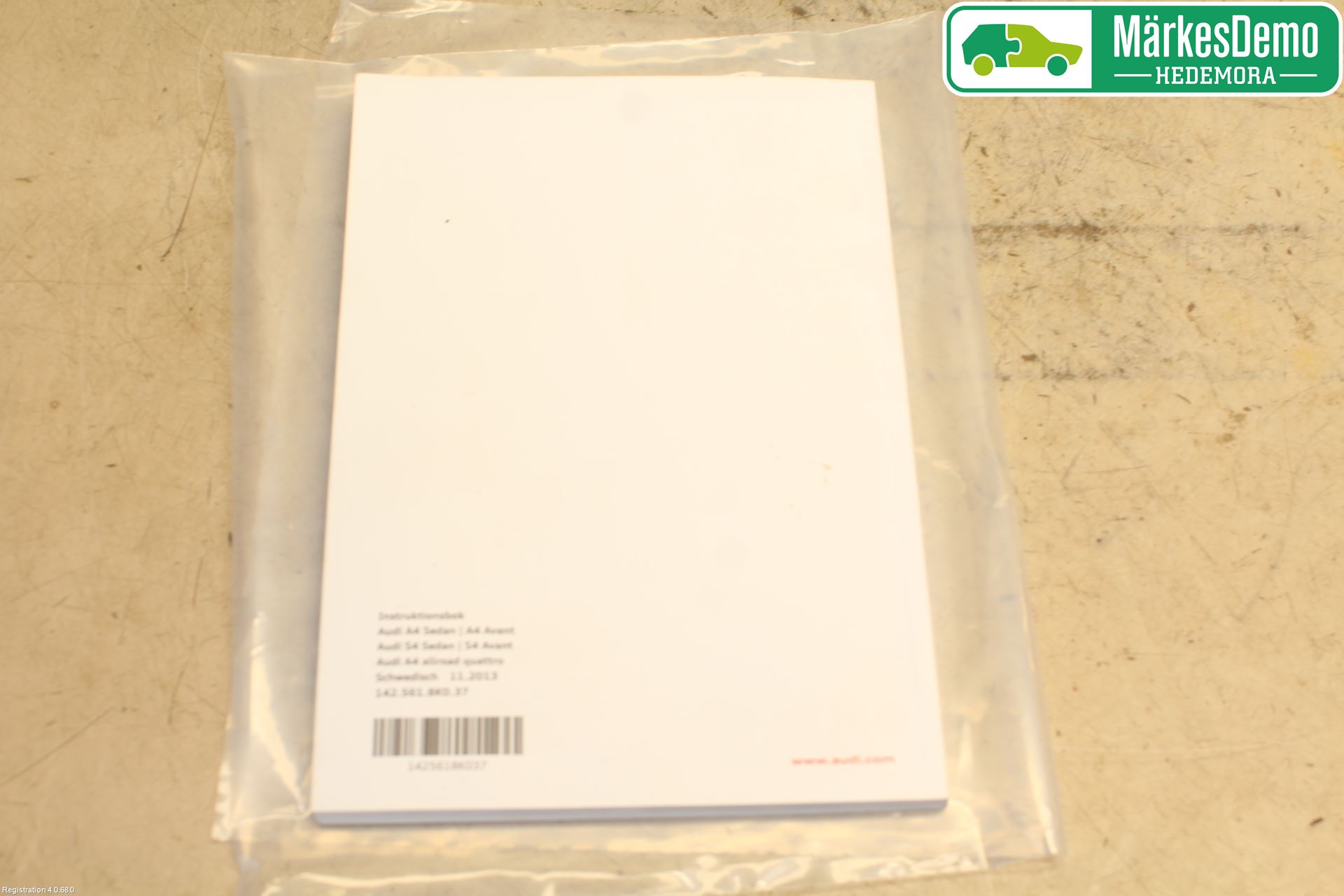 Audi A4 ALLROAD 09-16 Instruktionsbok