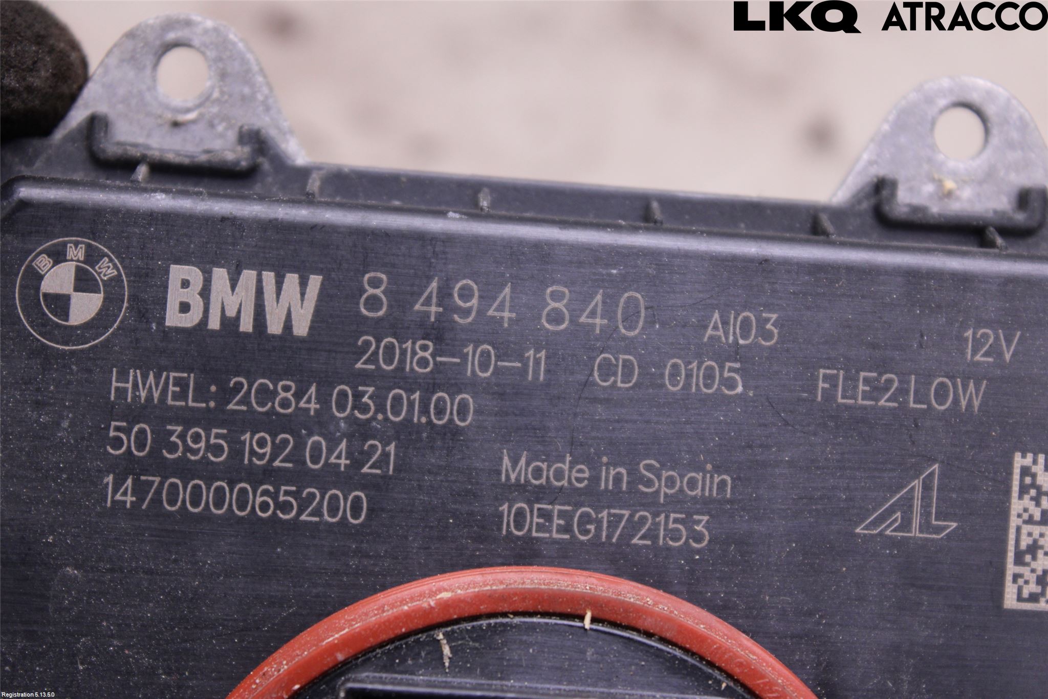 BMW 1 F20/F21 11-19 Styrenhet Strålkastare
