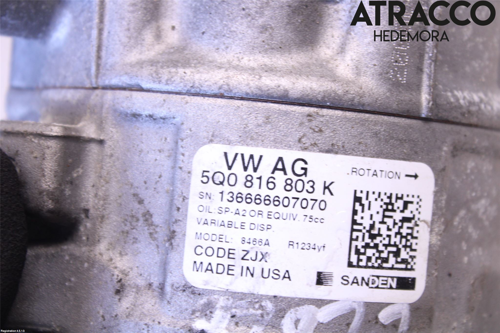 Volkswagen VW TIGUAN ALLSPACE 18- Ac Kompressor