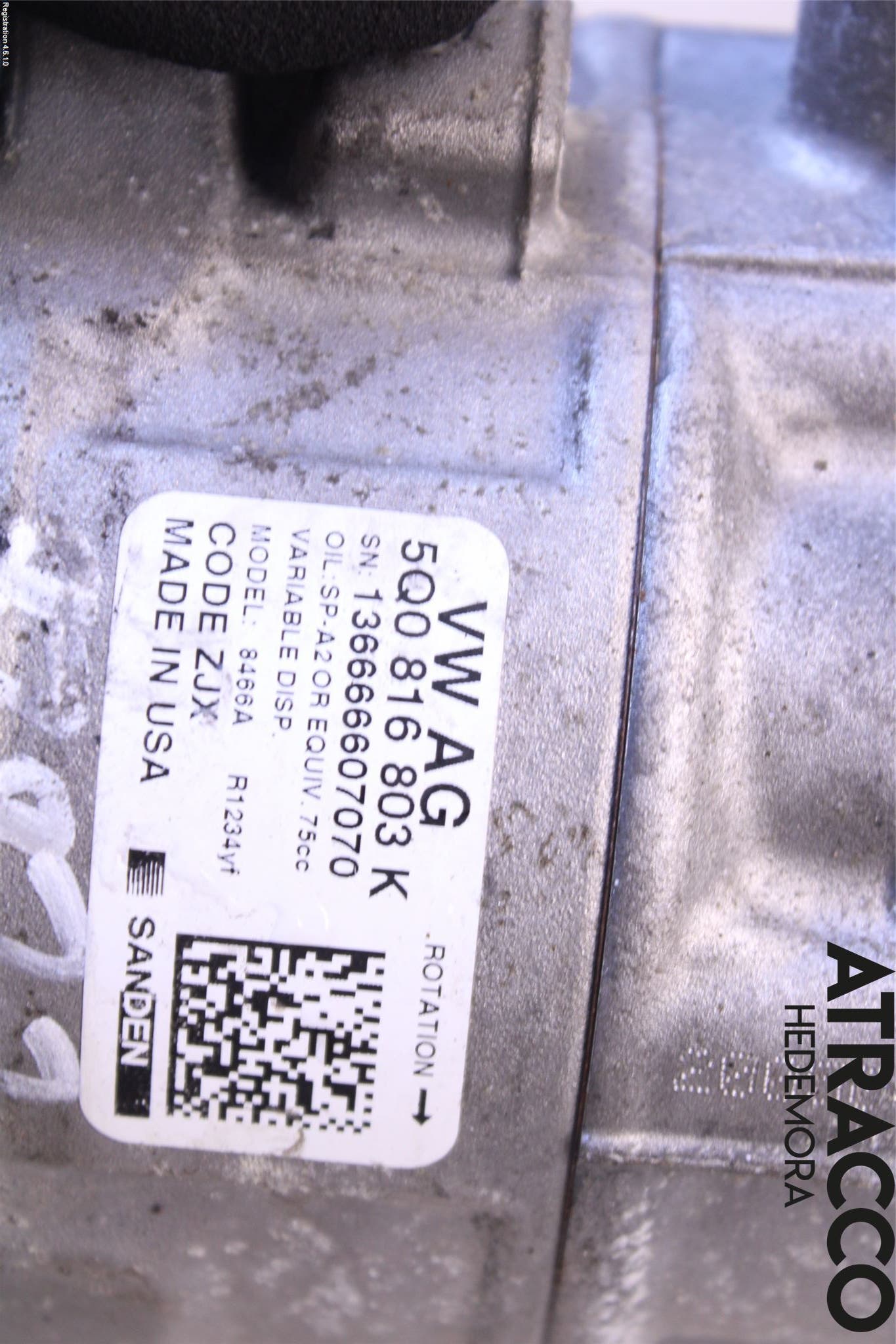 Volkswagen VW TIGUAN ALLSPACE 18- Ac Kompressor