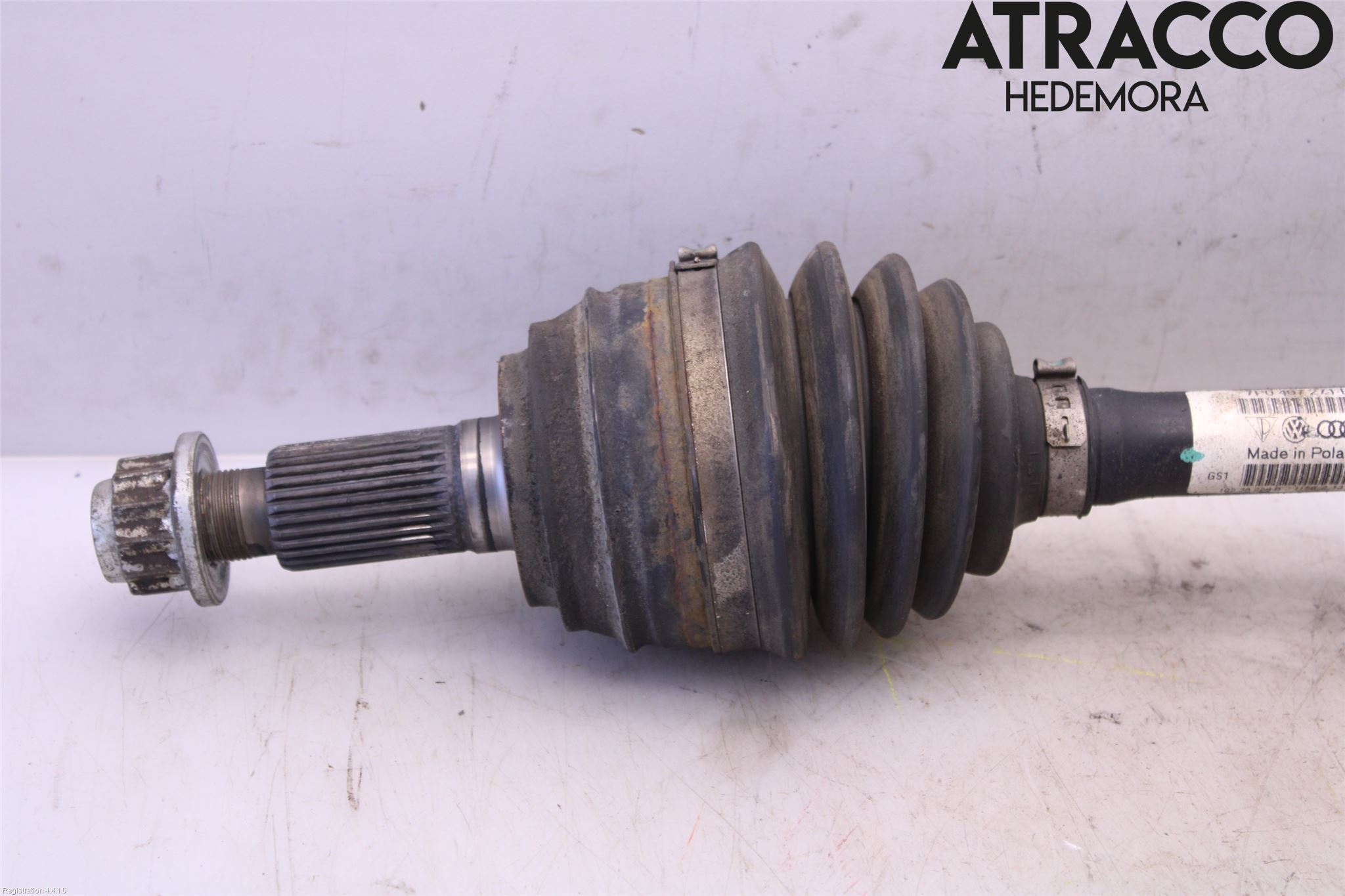 Audi A8/S8 4H 10-17 Drivaxel Fram Höger