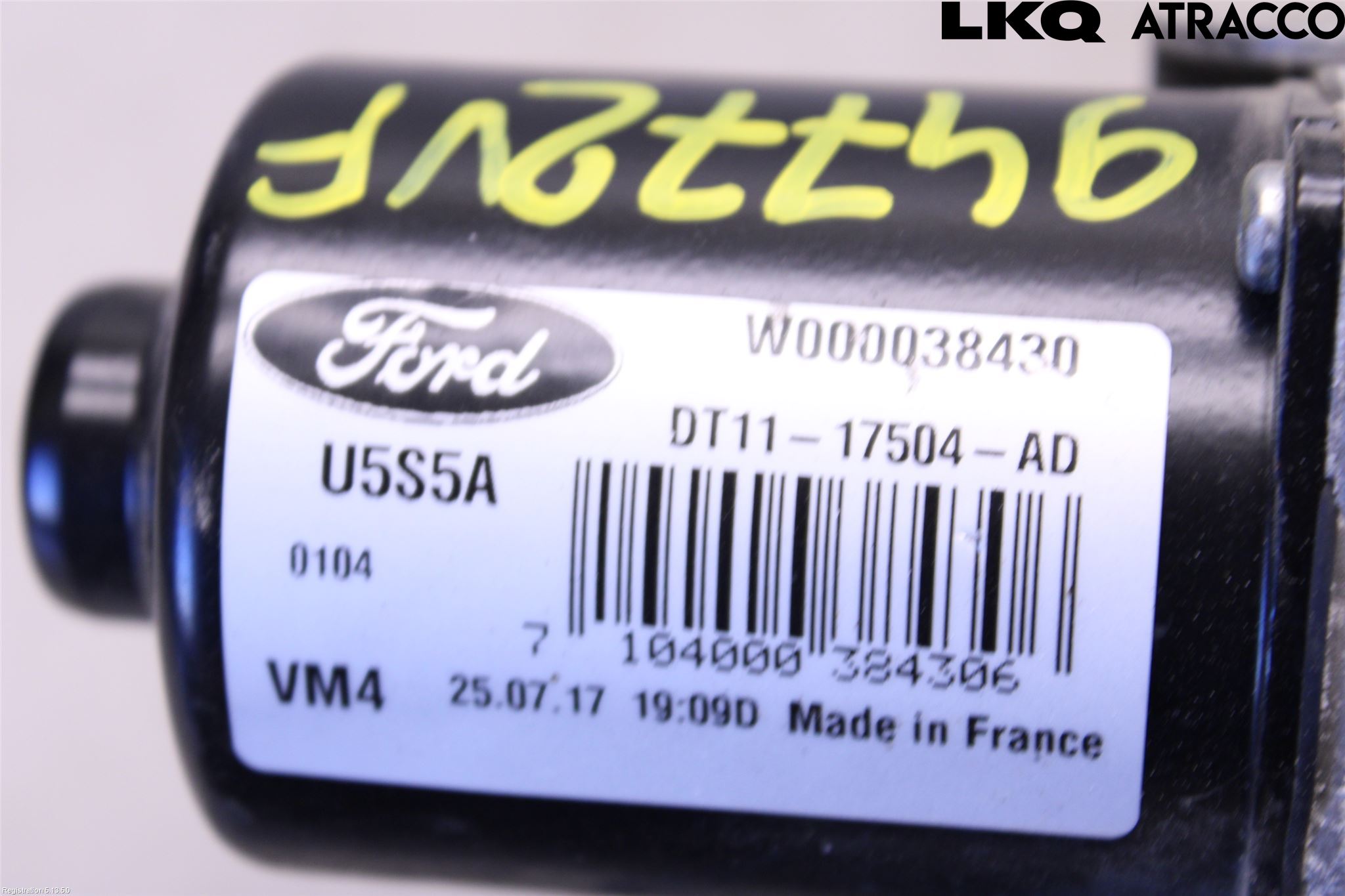 Ford TRANSIT/TOURNEO CONNECT 13-22 Torkarmotor Vindruta