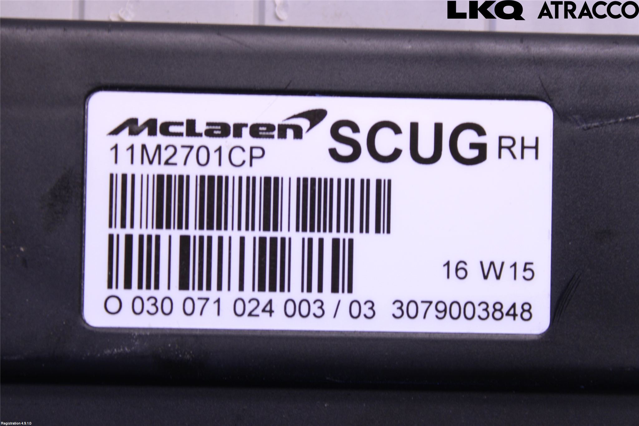 McLAREN Styrenhet Övrigt