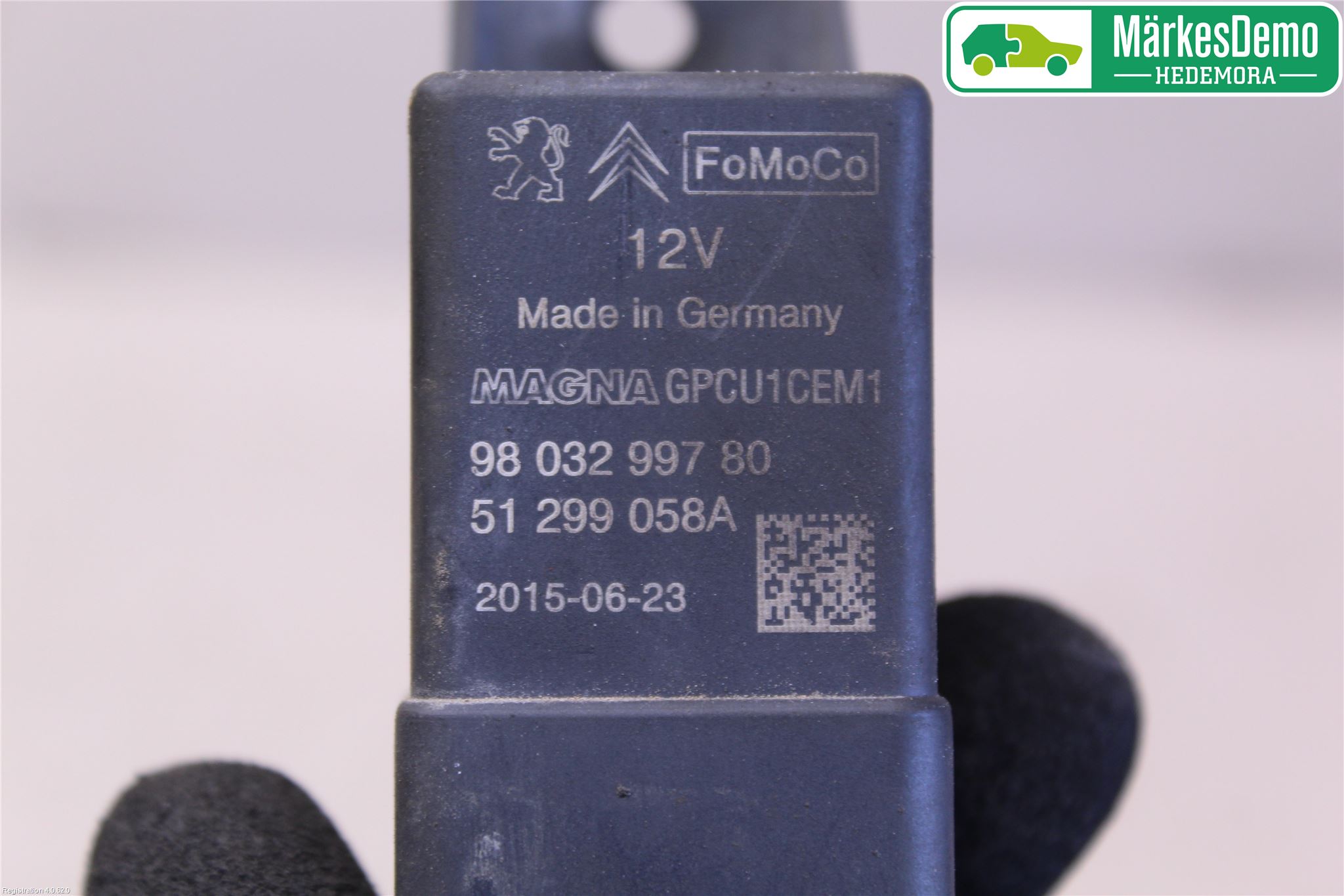 Peugeot PARTNER 16-18 Relä Glödning Diesel